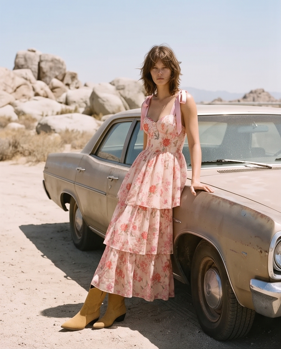 שמלת DESERT ROSE