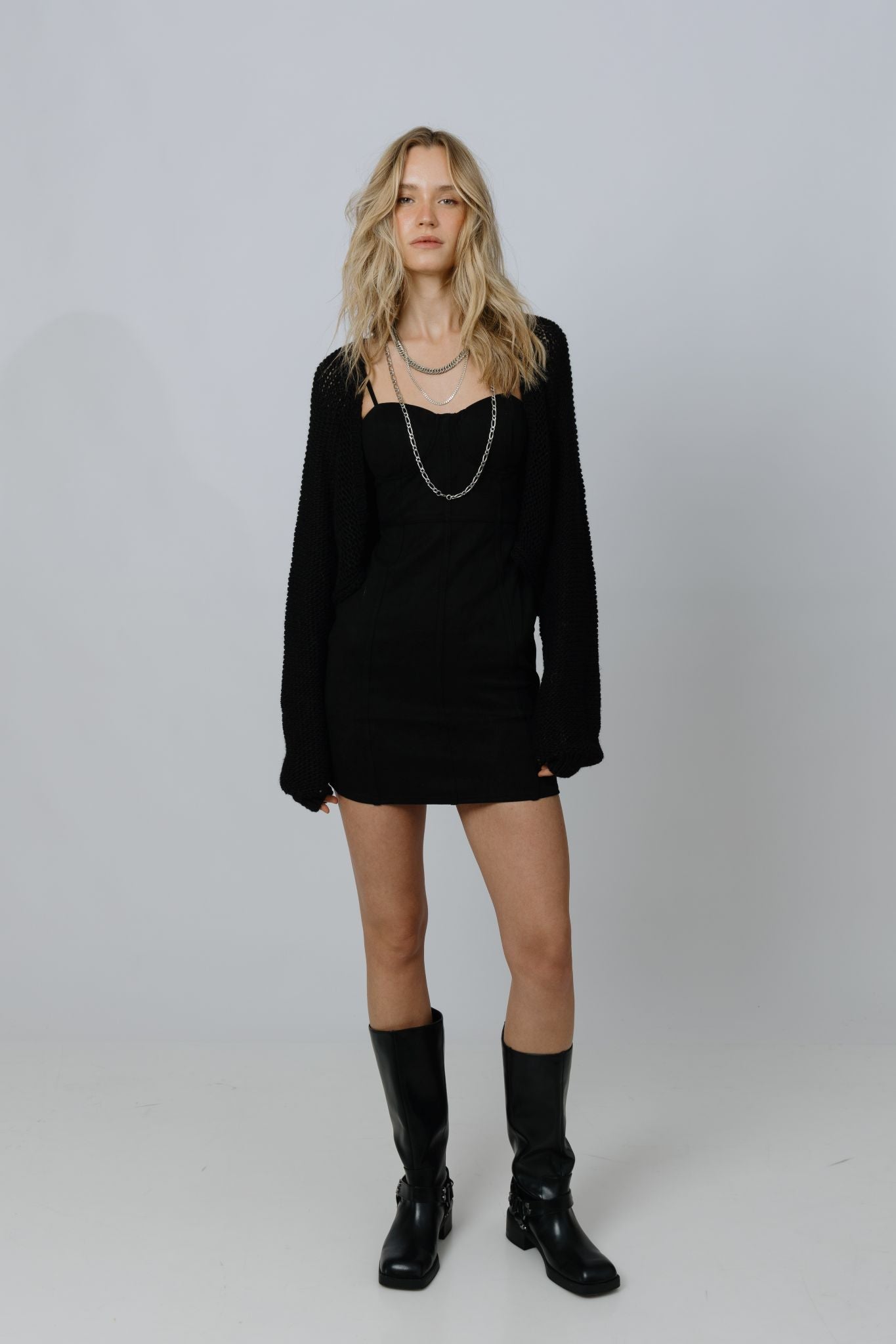 שמלת מיני זמש-טבעוני ARIZONA