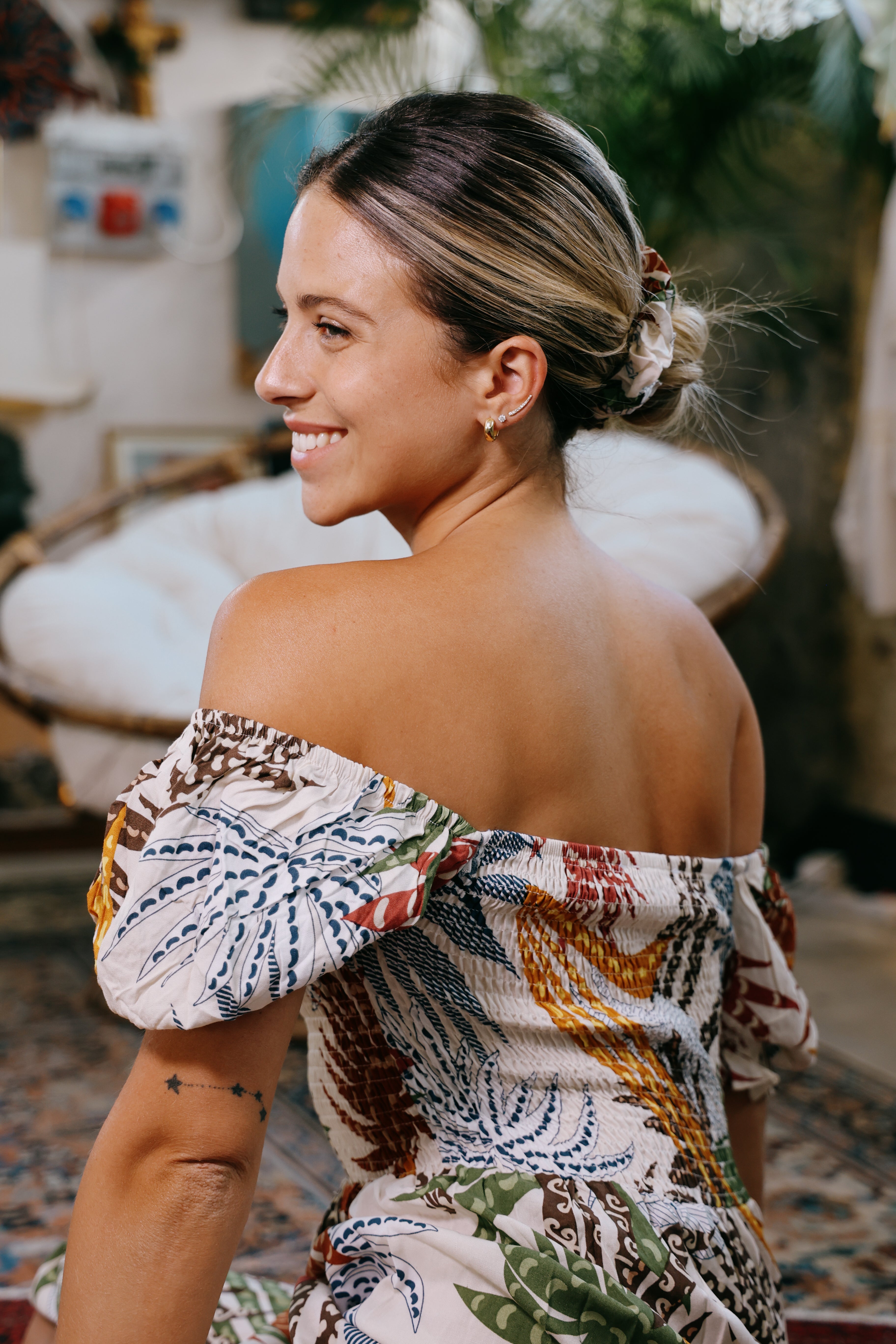 שמלת דפוס מאוריציוס