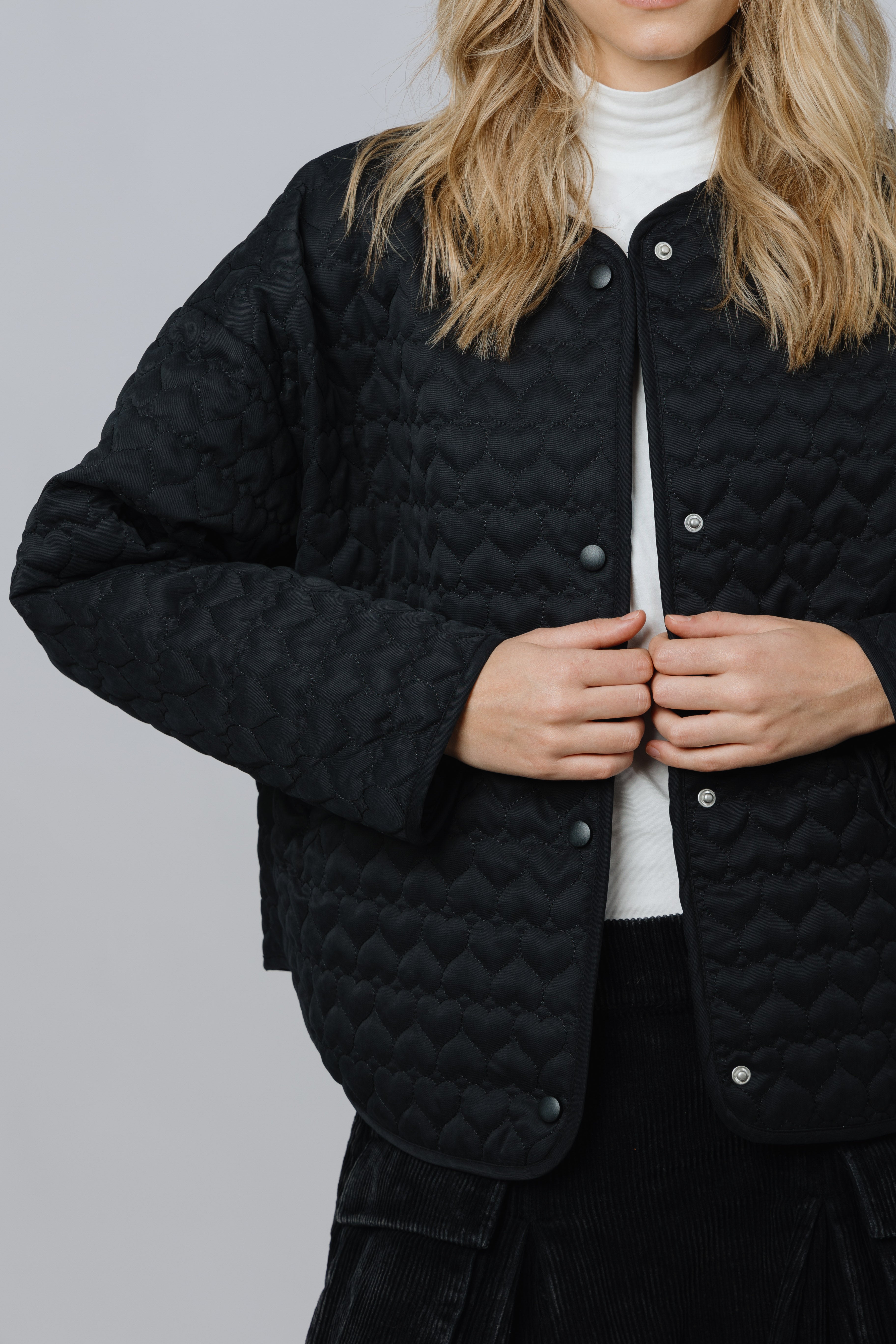 ז'קט קווילט לבבות