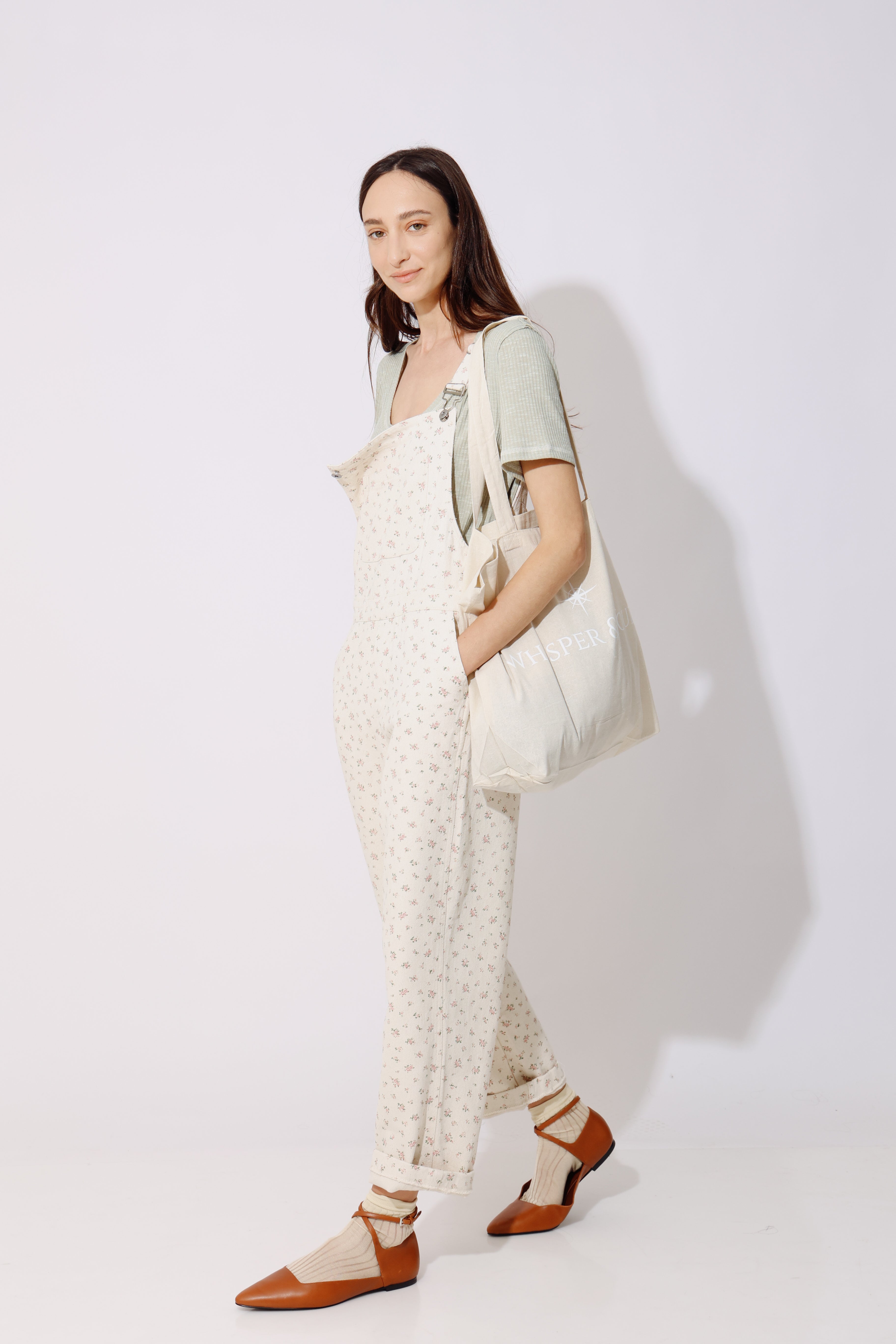 Dust & Roses — Vintage Floral Jumpsuit | PINK
