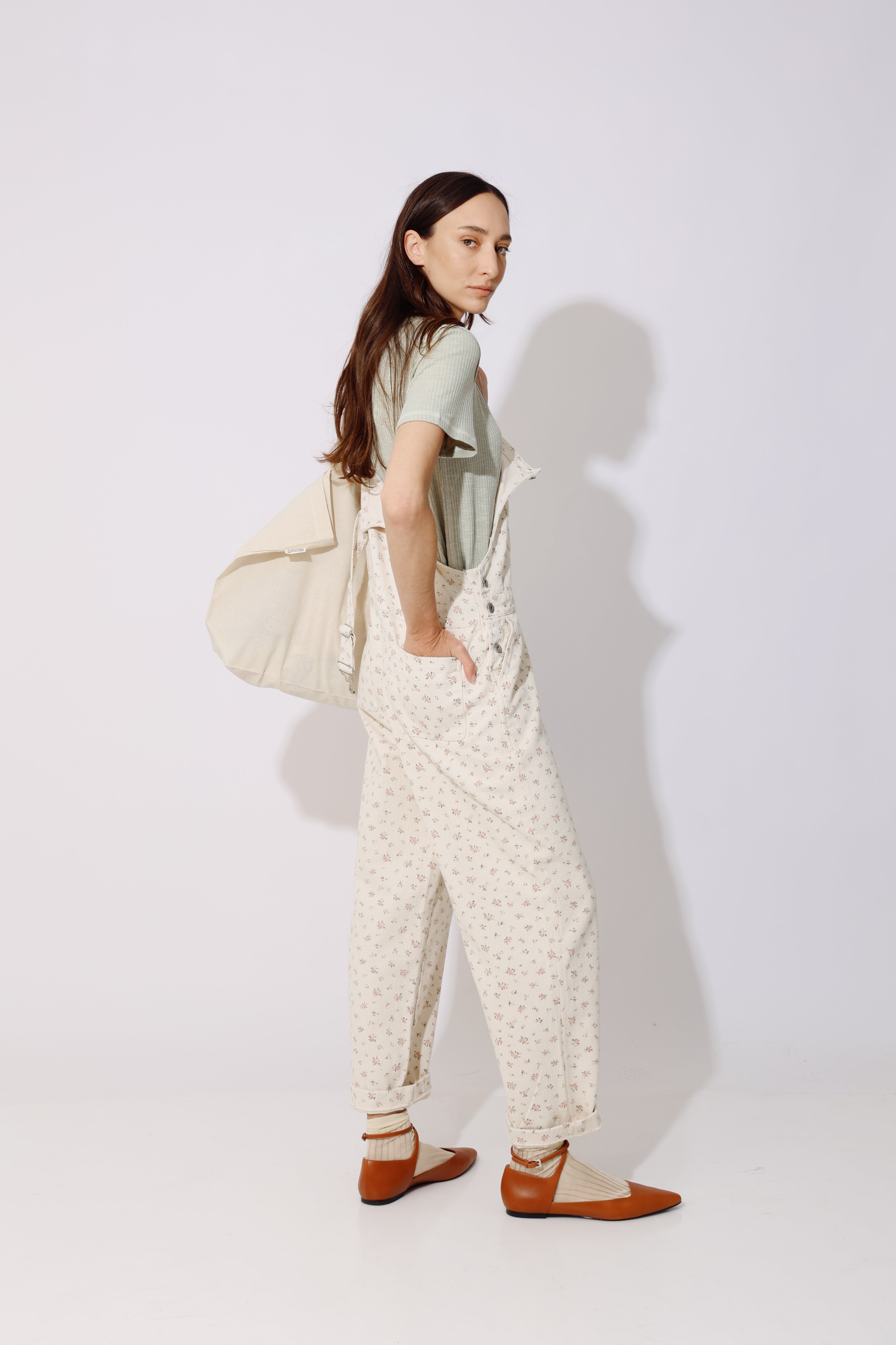 Dust & Roses — Vintage Floral Jumpsuit | PINK