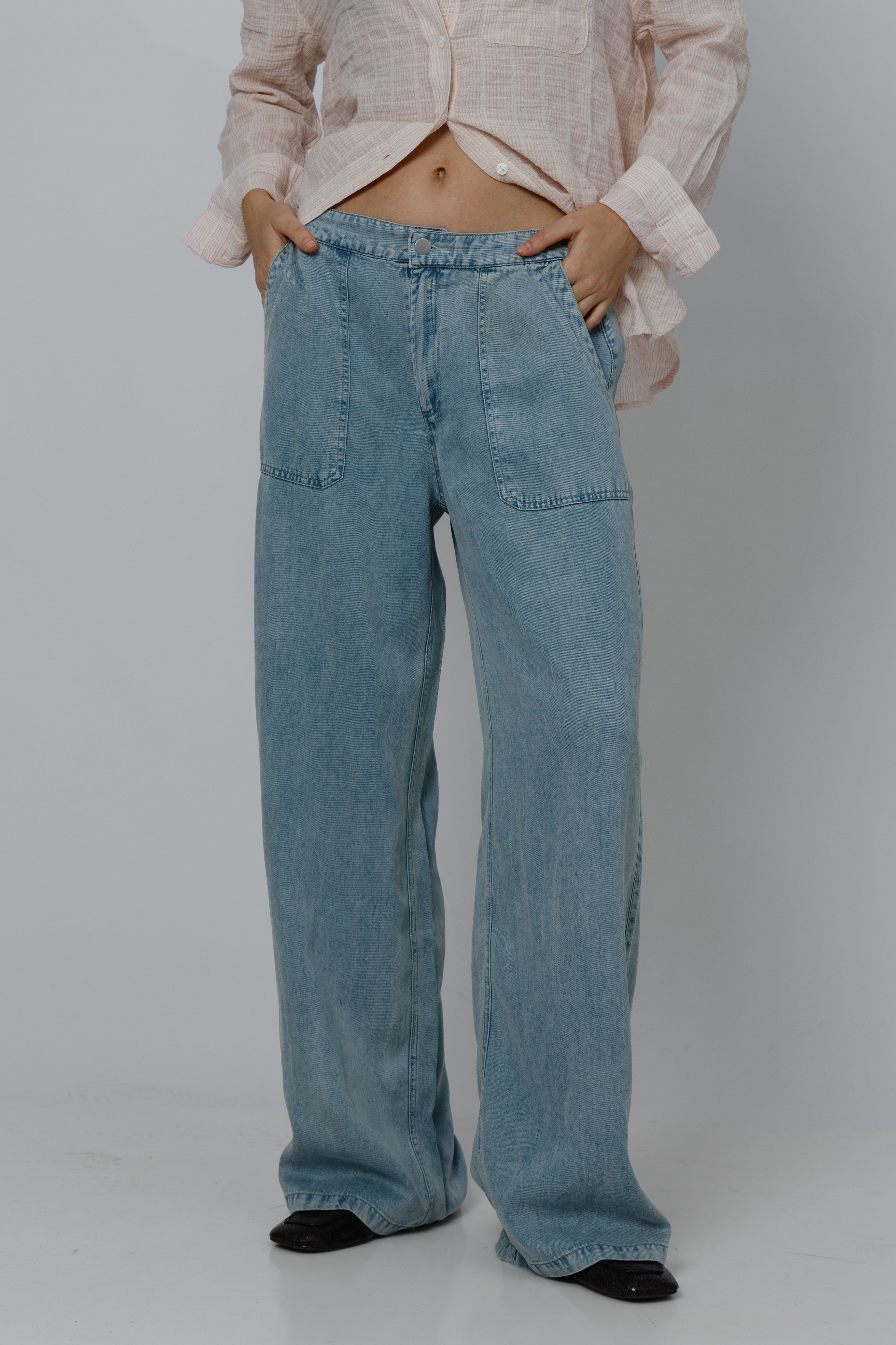 ג'ינס טנסל סאני שטוף