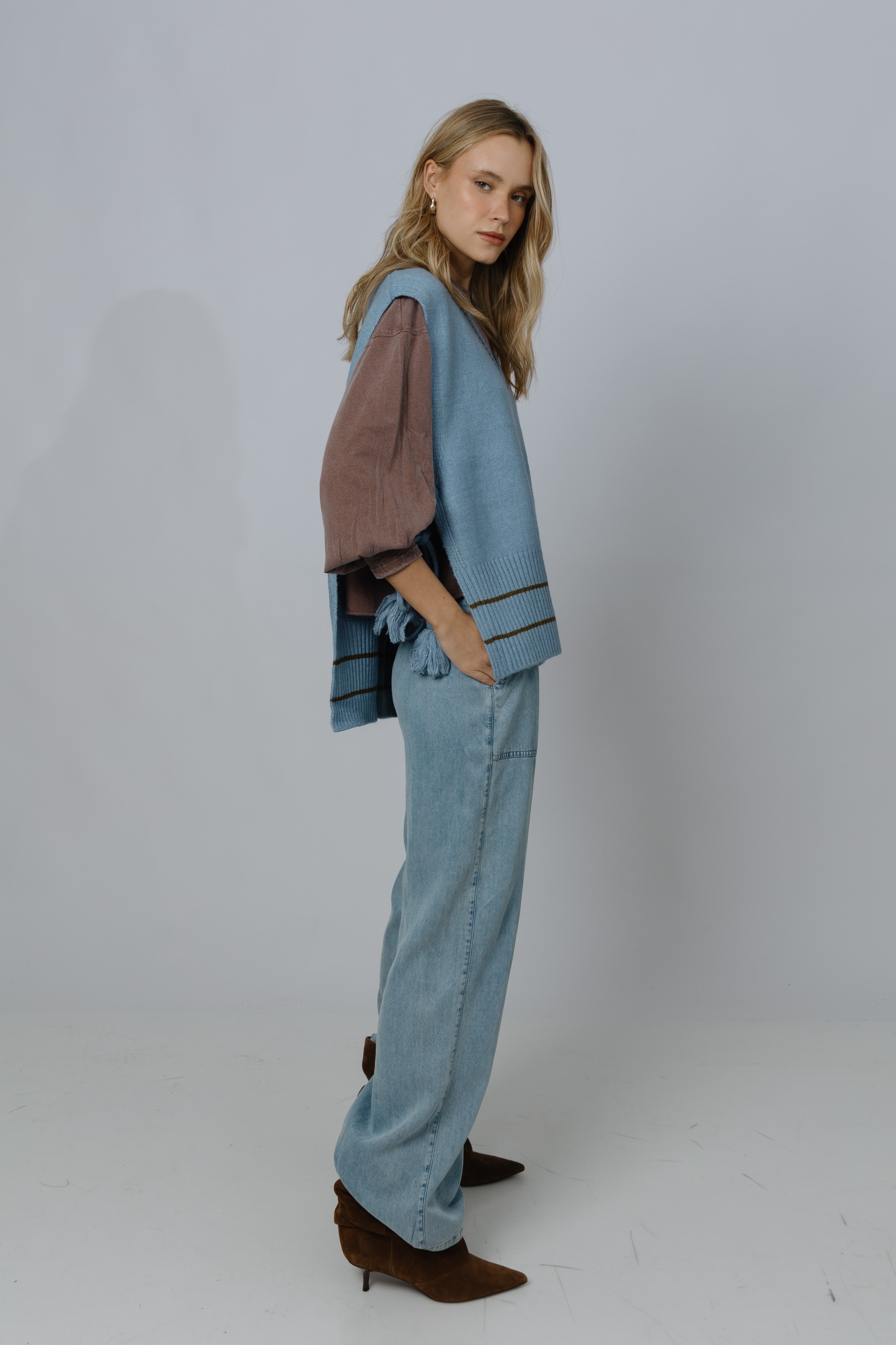 אפודת סריג קלואי