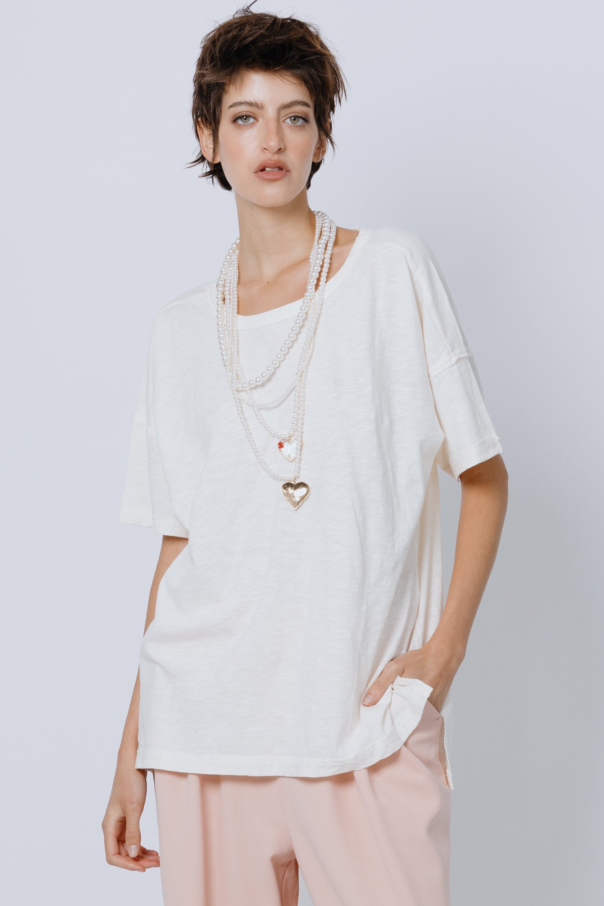 טי שירט כותנה ג'וני