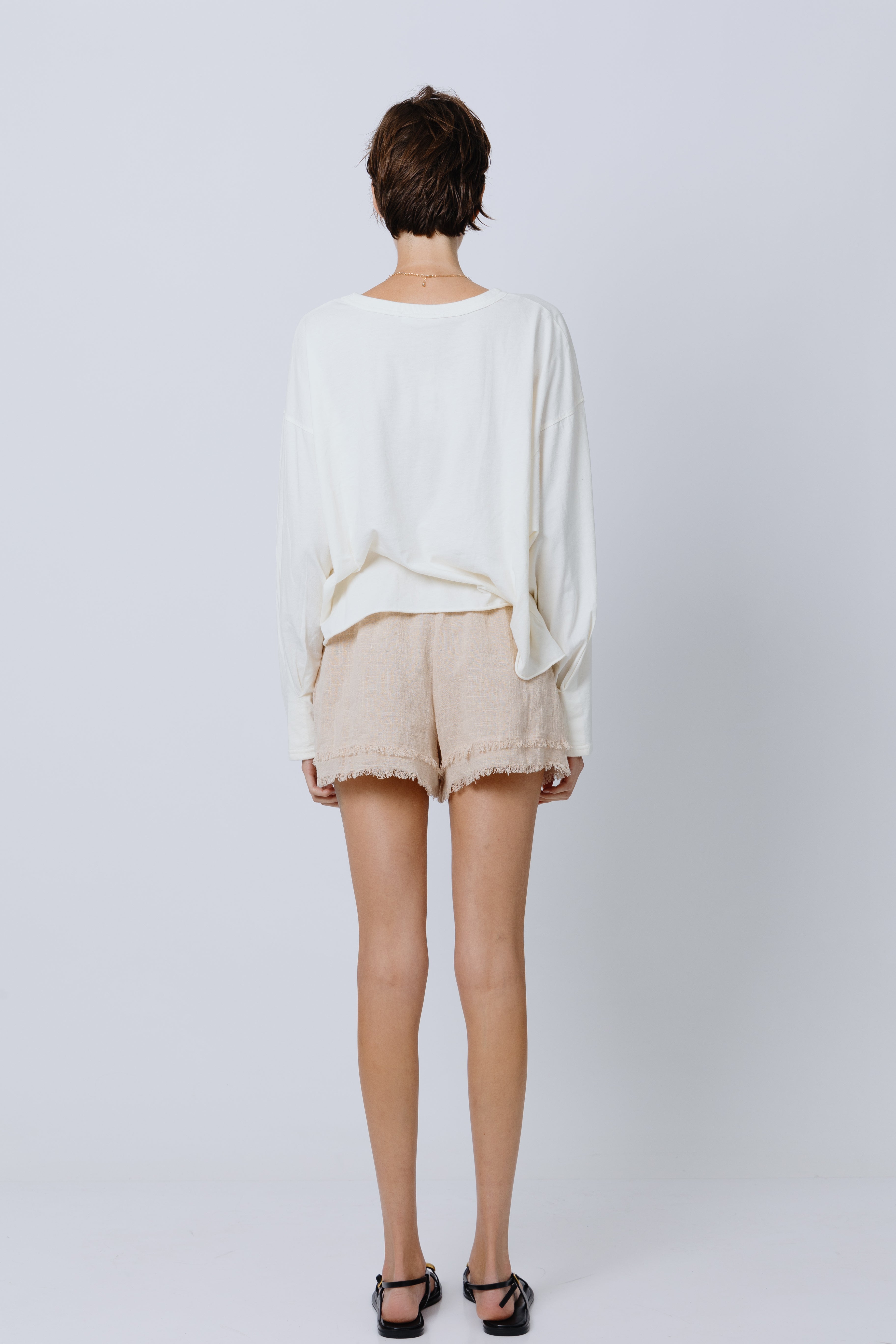 שורט כותנה טבעי