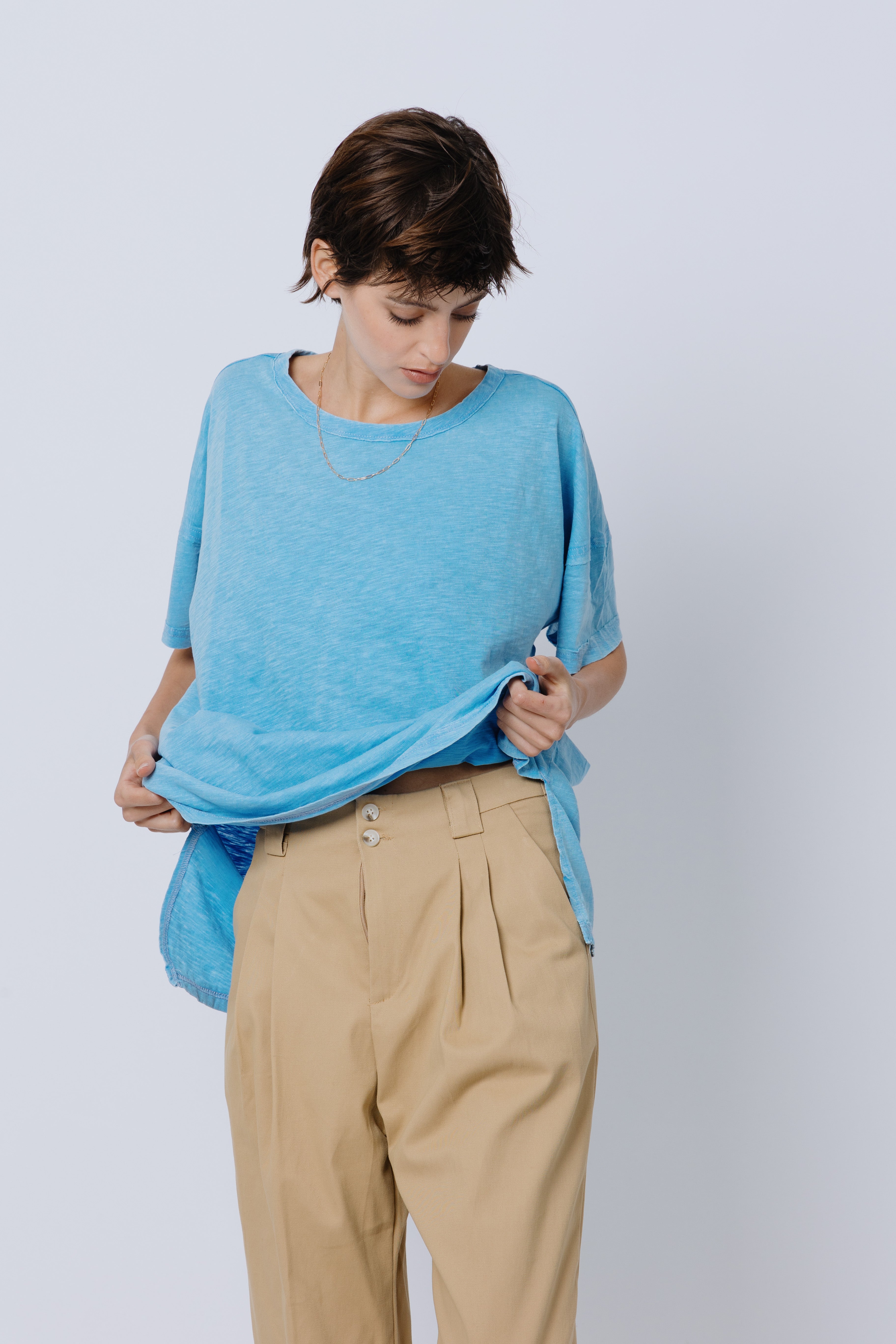 מכנסי כותנה עלמה