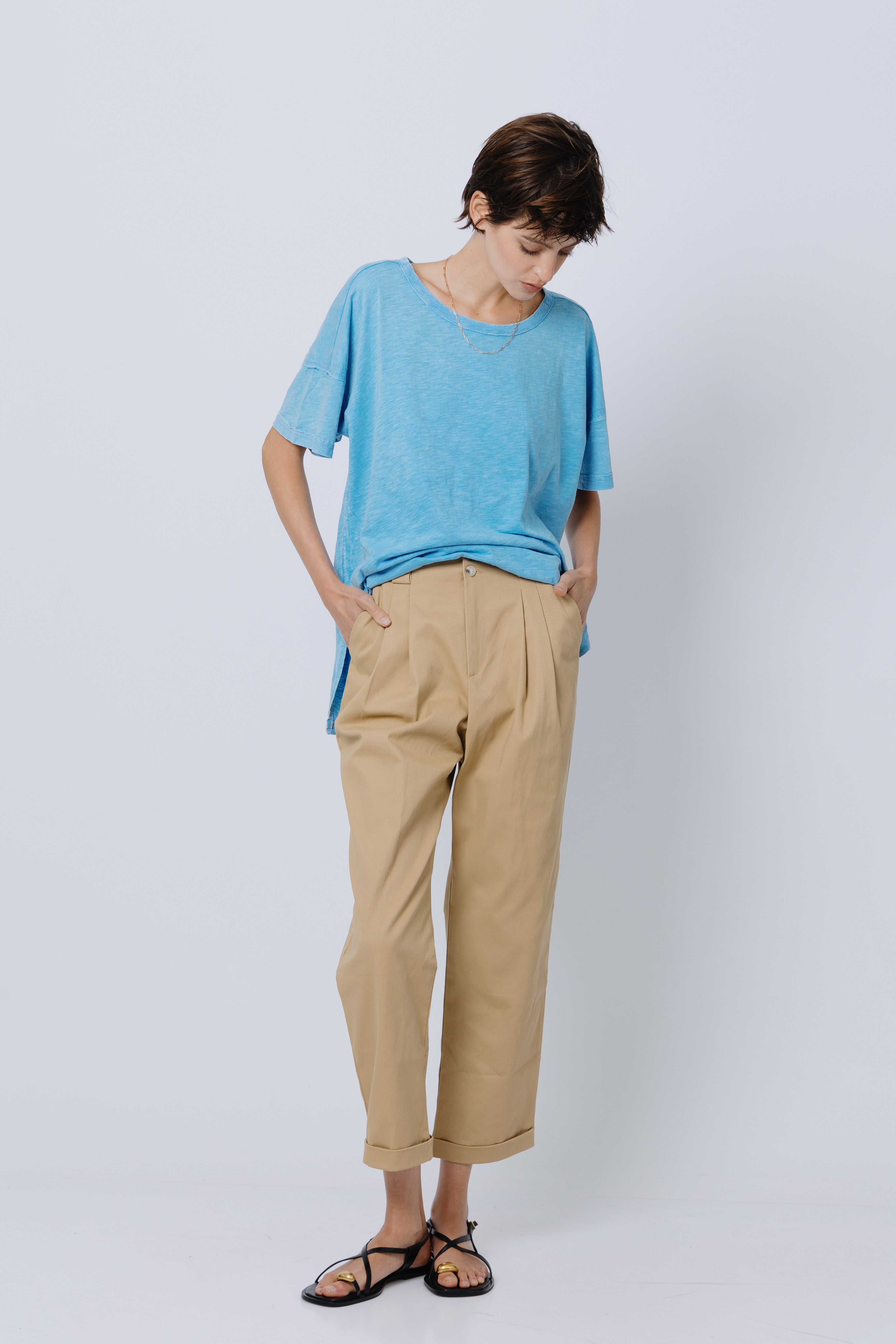 מכנסי כותנה עלמה