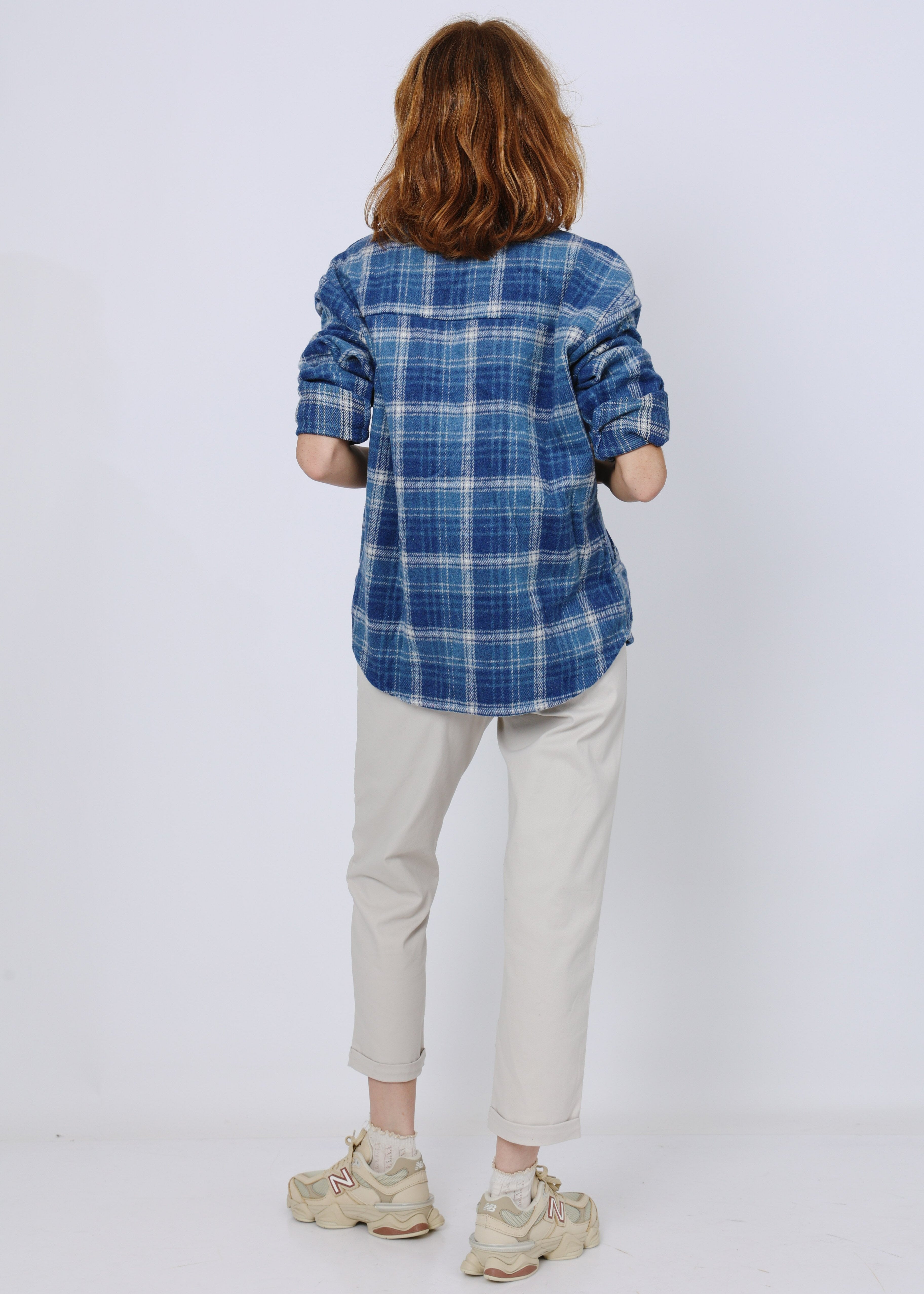 אובר-שירט משבצות פלנל מיסיסיפי