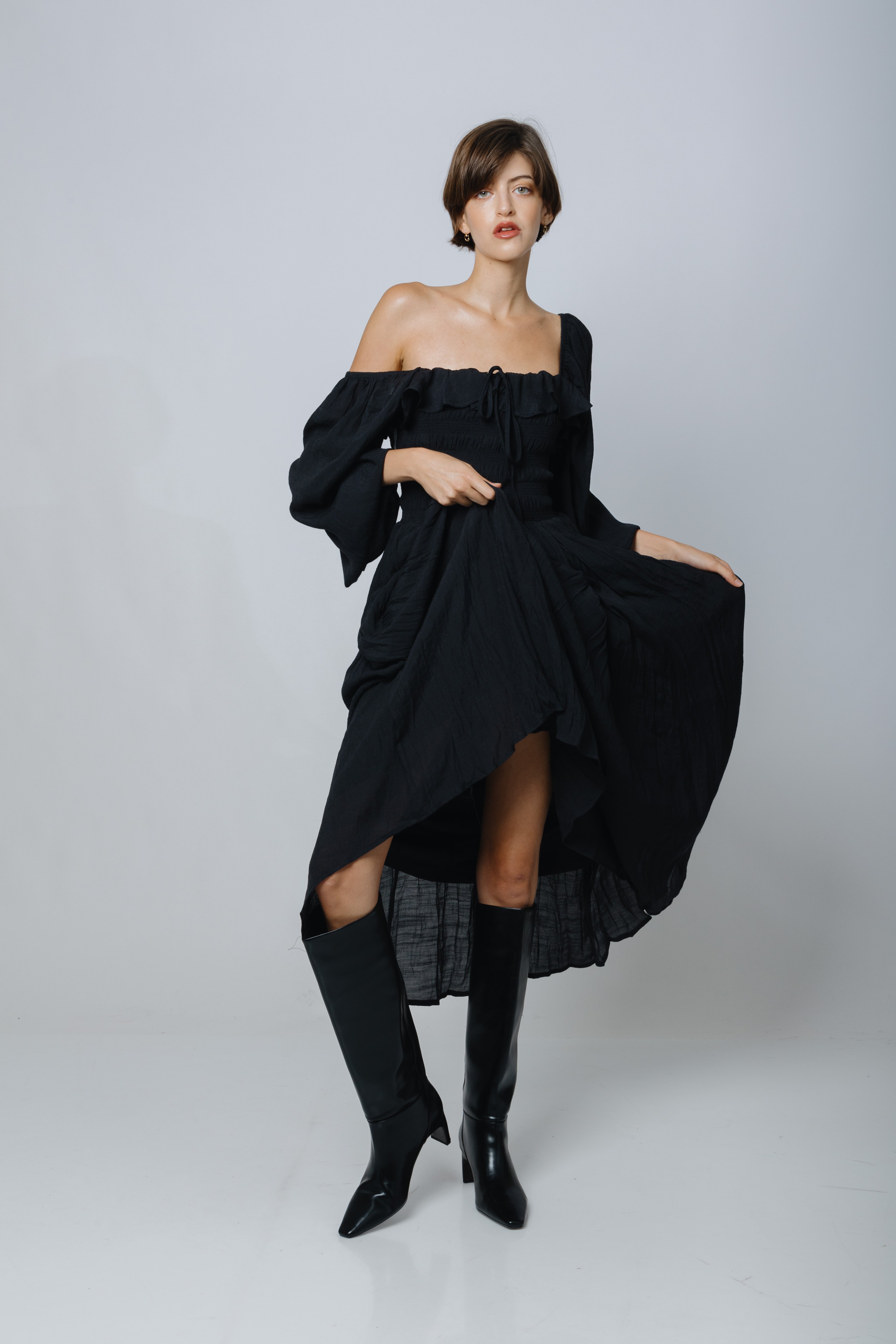 שמלת פיראטים שחורה