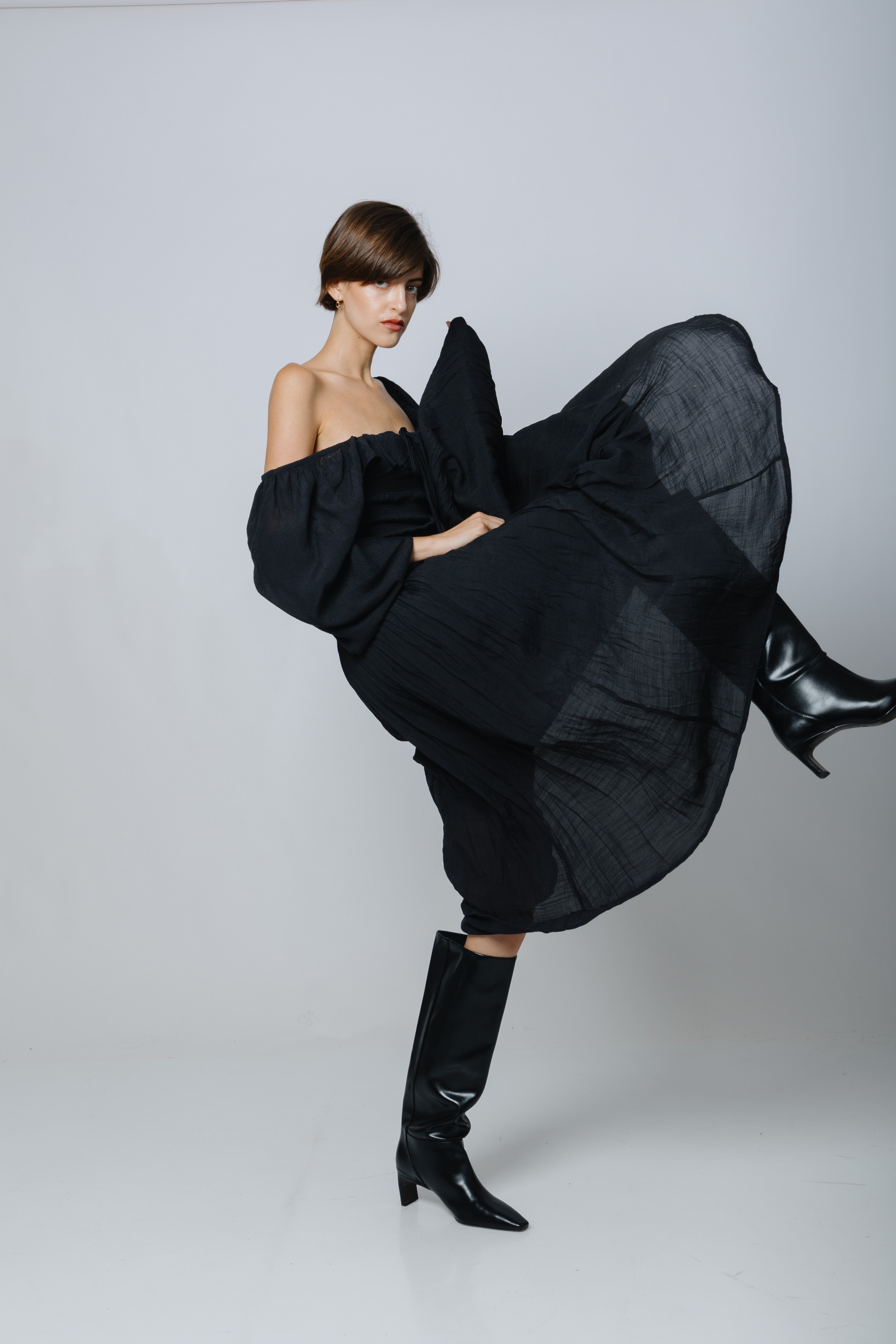 שמלת פיראטים שחורה