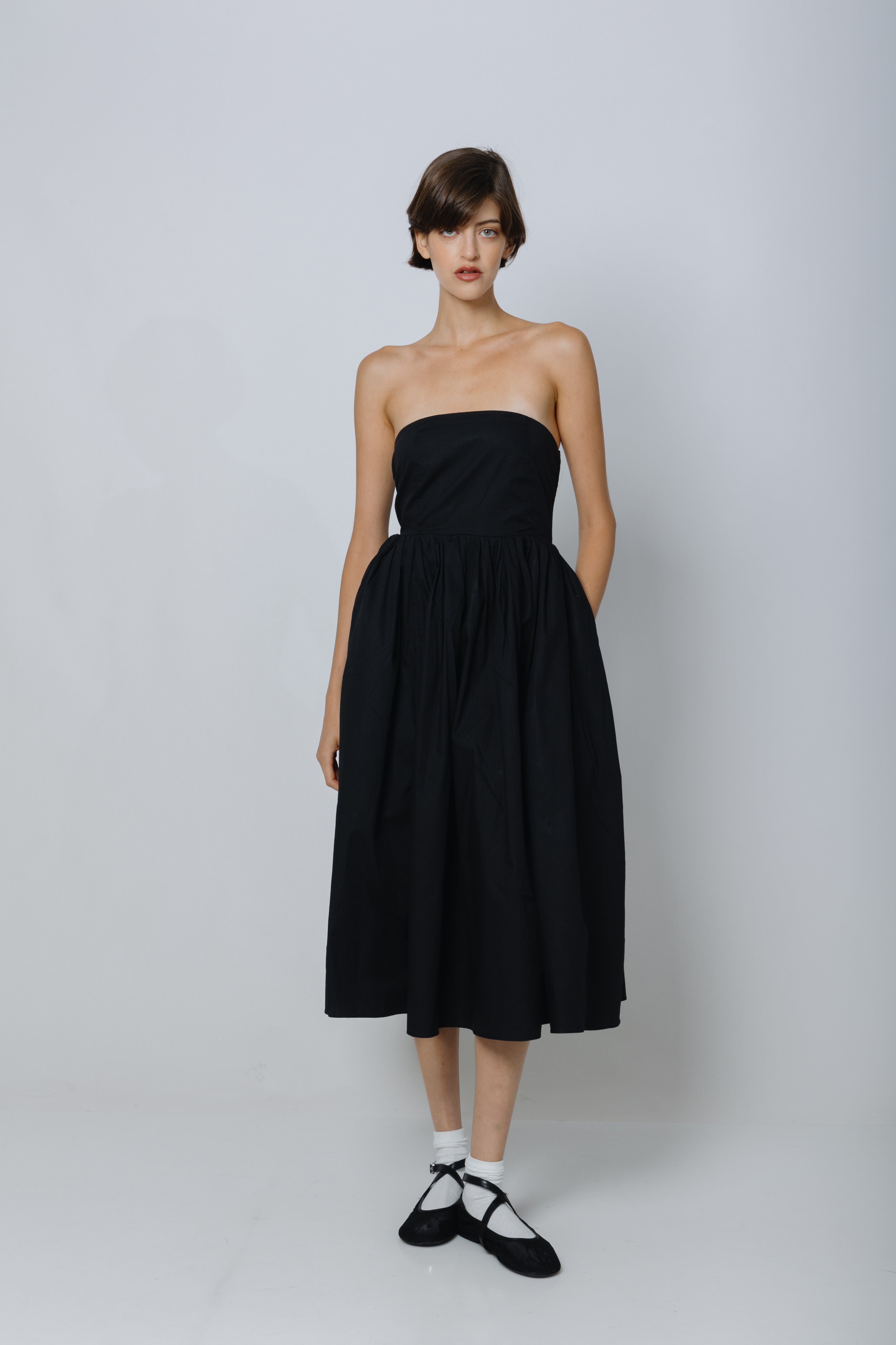 שמלת סטרפלס קארי