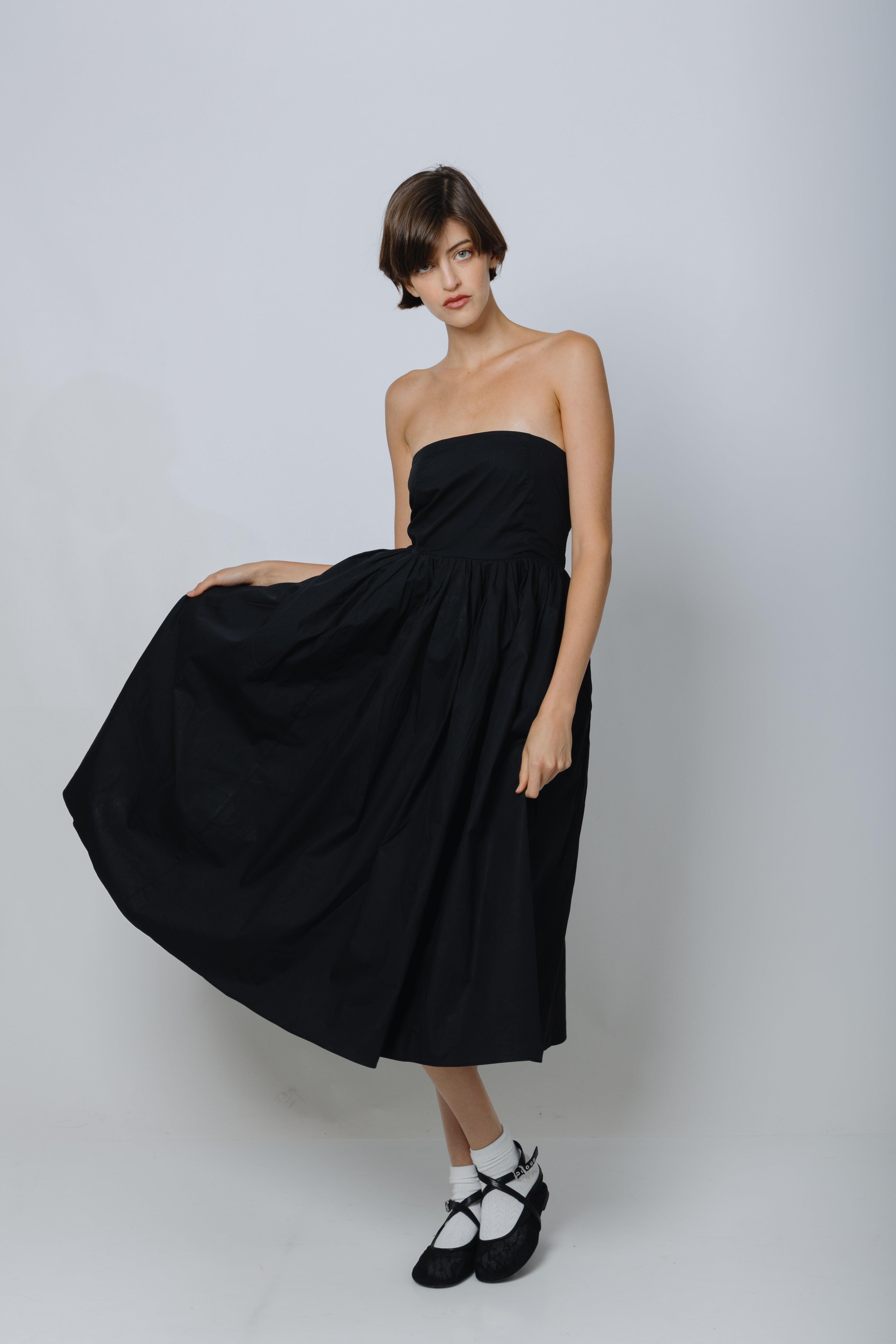 שמלת סטרפלס קארי