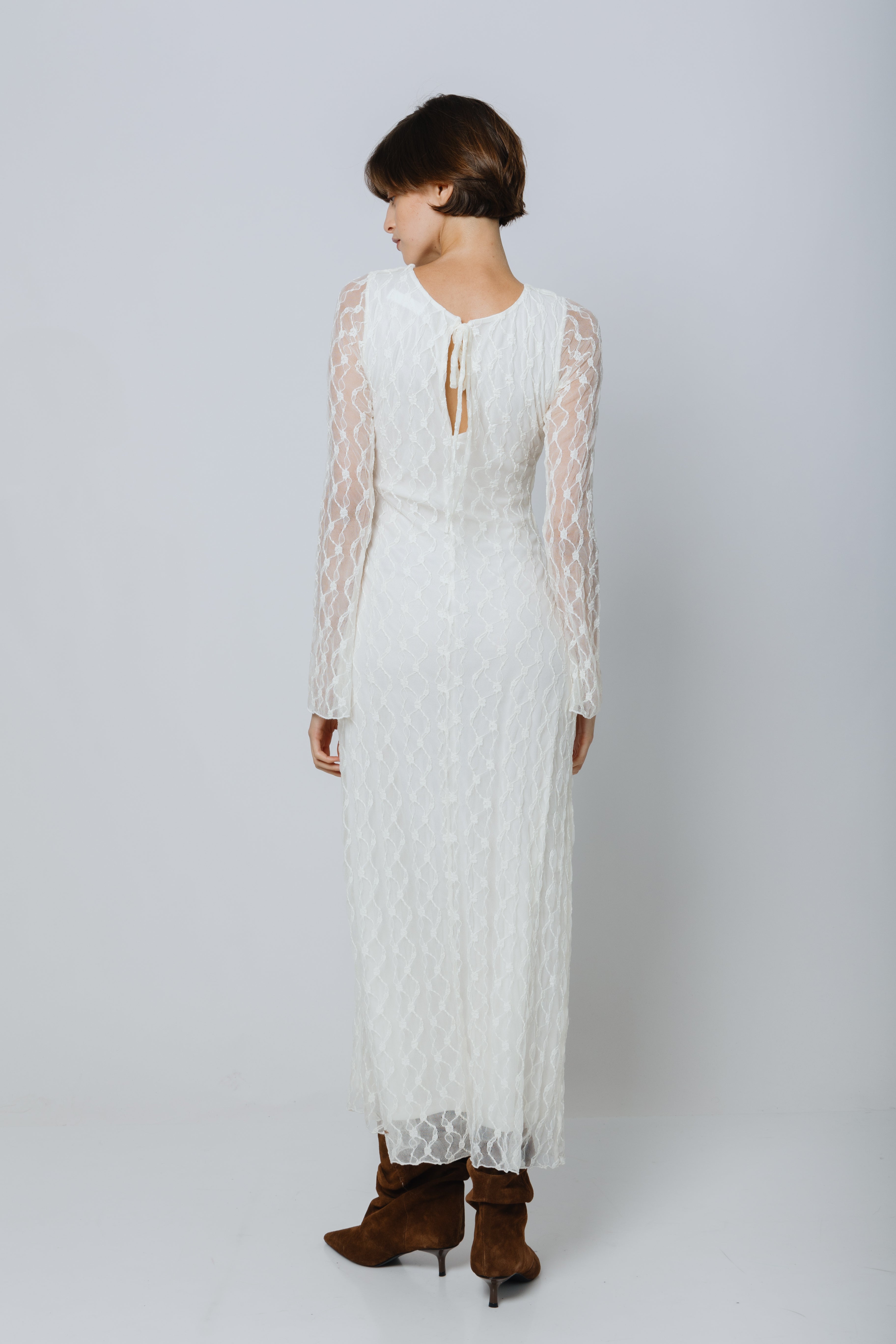 שמלת תחרה מקסי ג'וזפין -סלדין