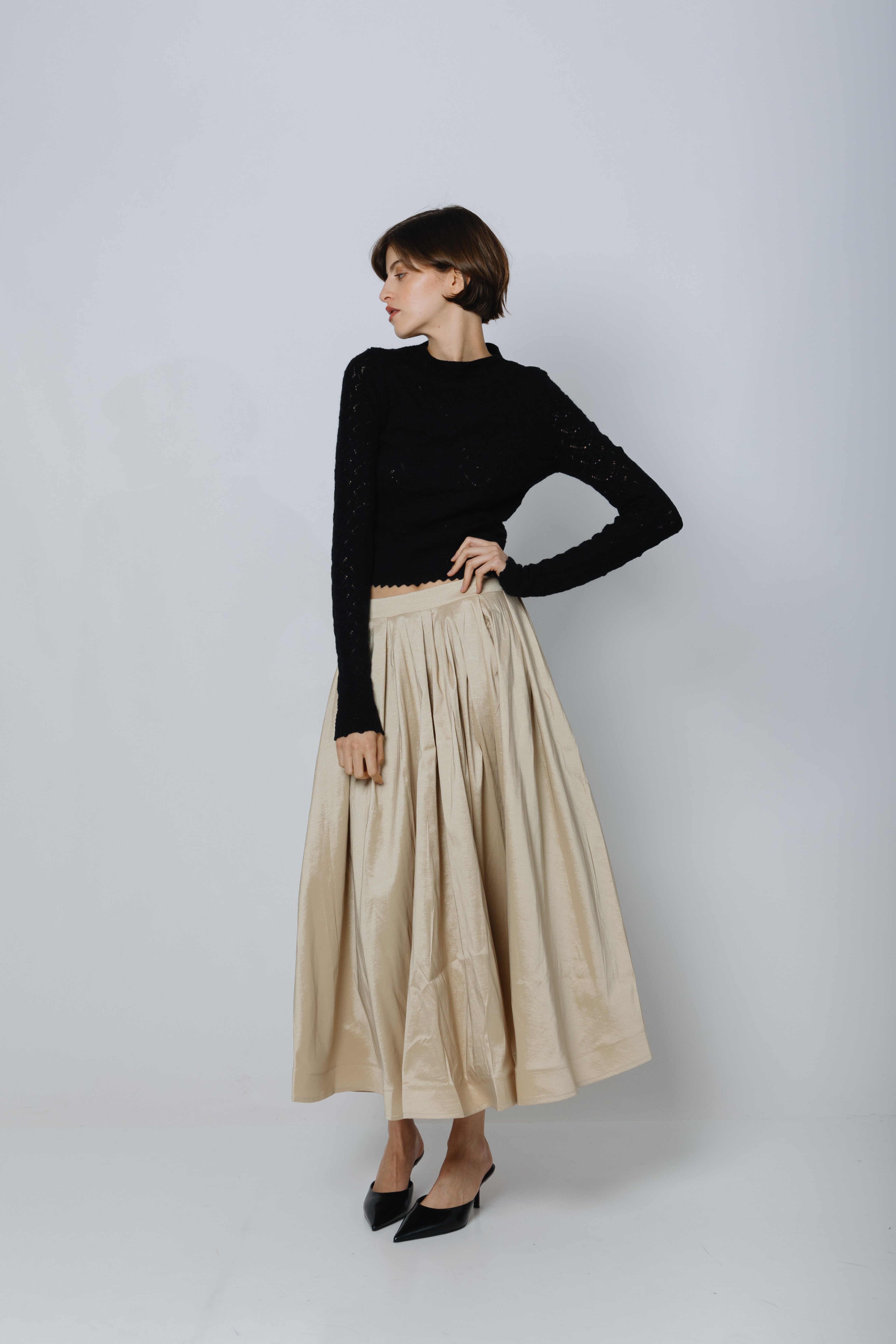 סריג פויינטל צרפתי