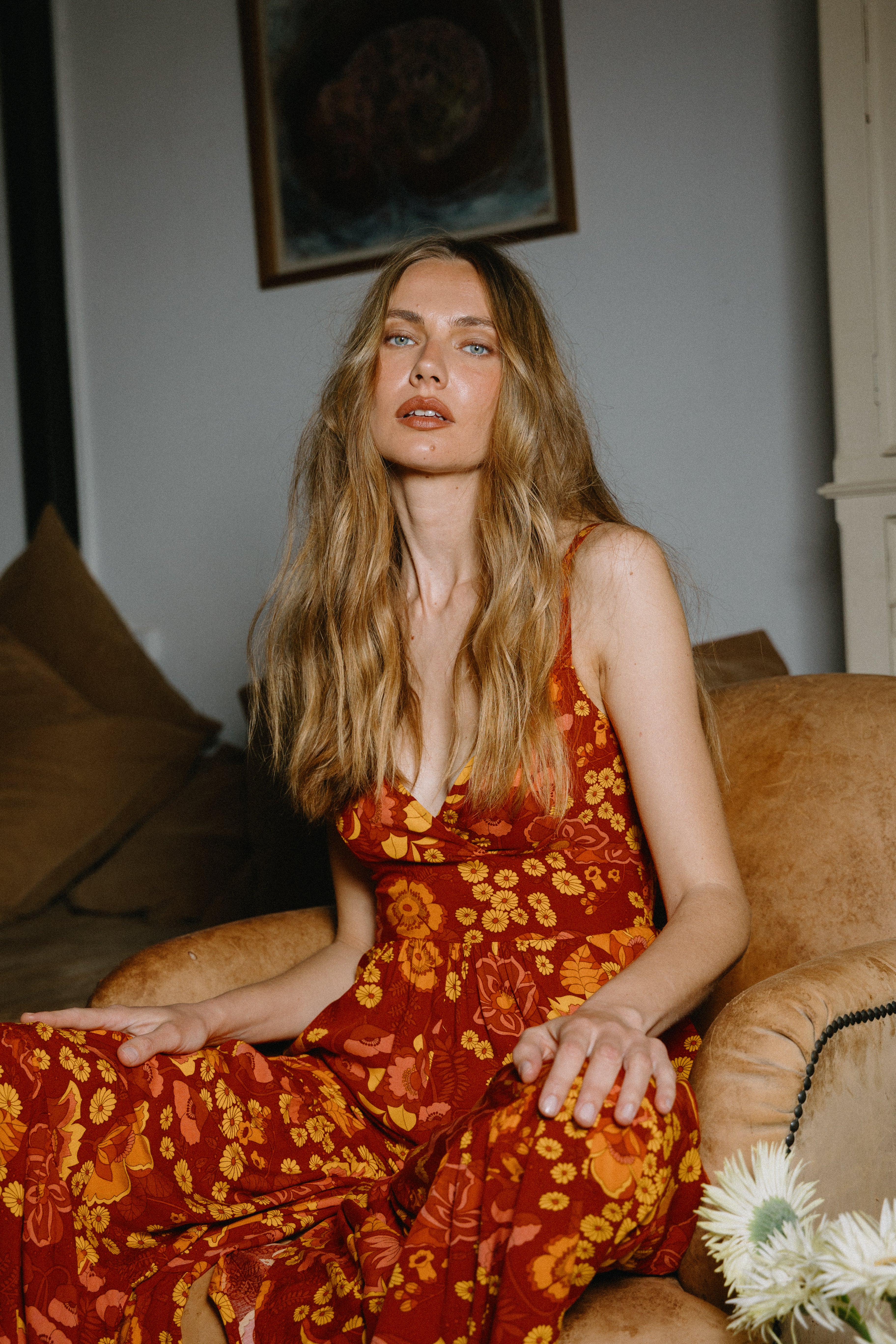 Jumpsuit La Bohème אוברול דפוס סבנטיז