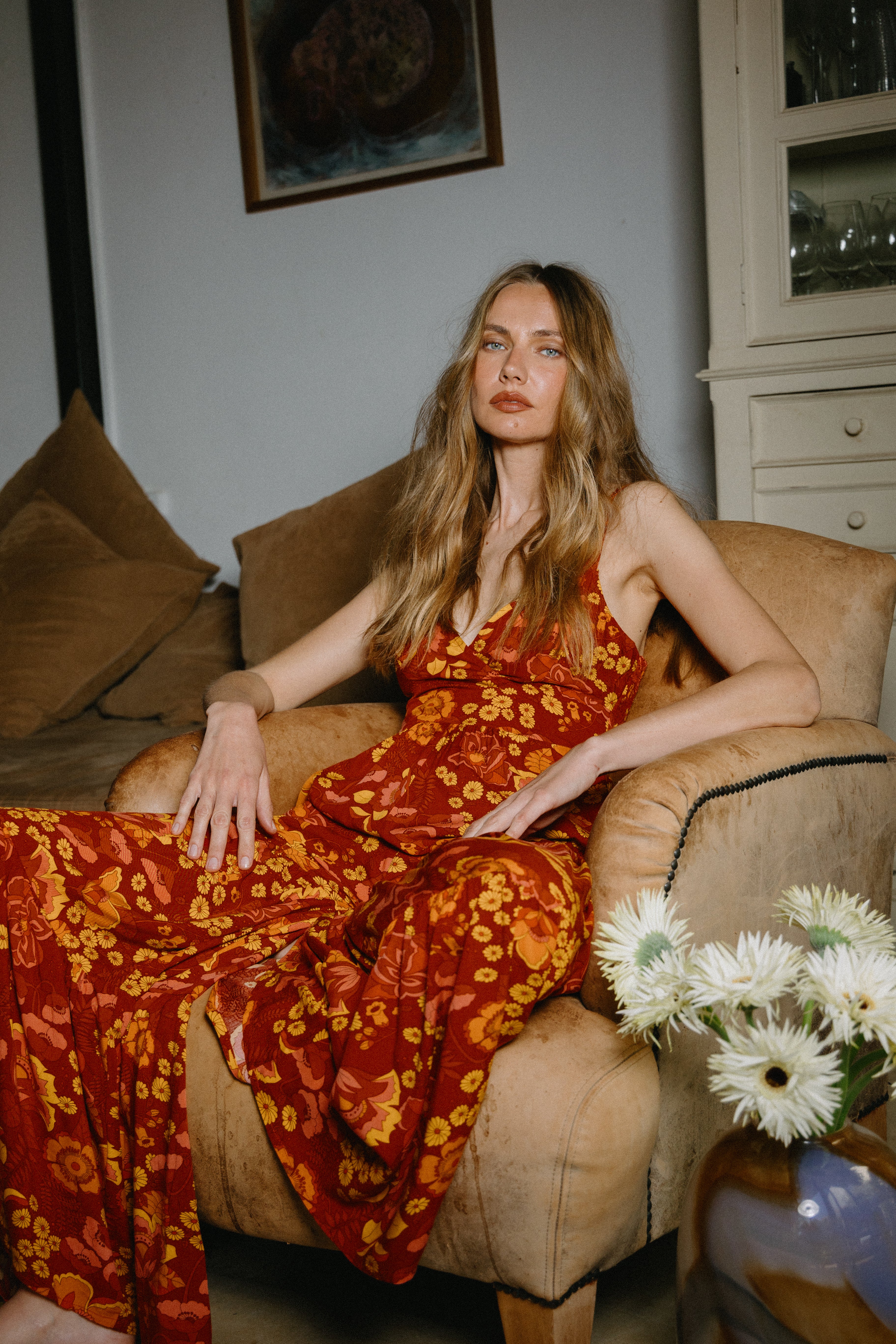 Jumpsuit La Bohème אוברול דפוס סבנטיז