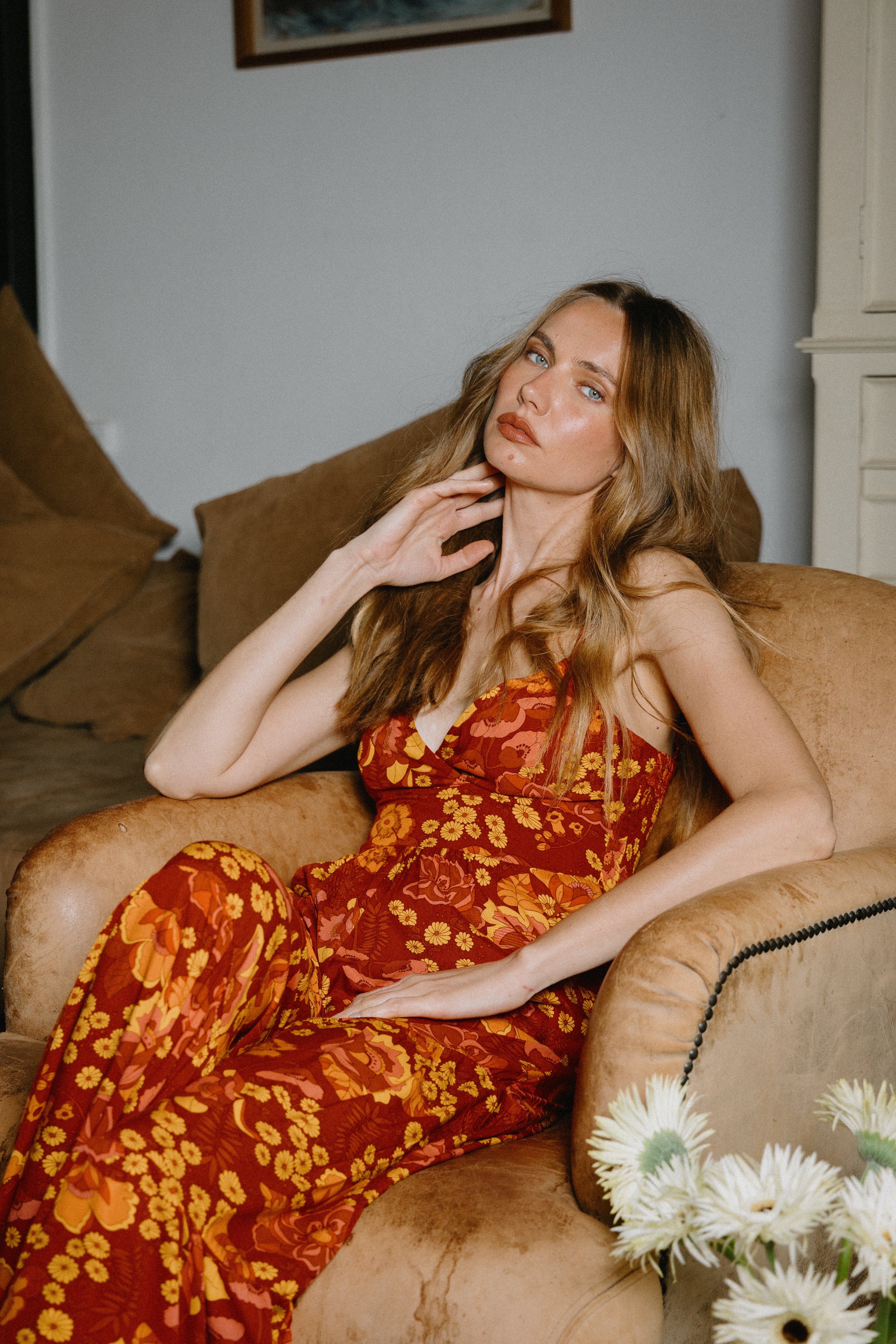 Jumpsuit La Bohème אוברול דפוס סבנטיז