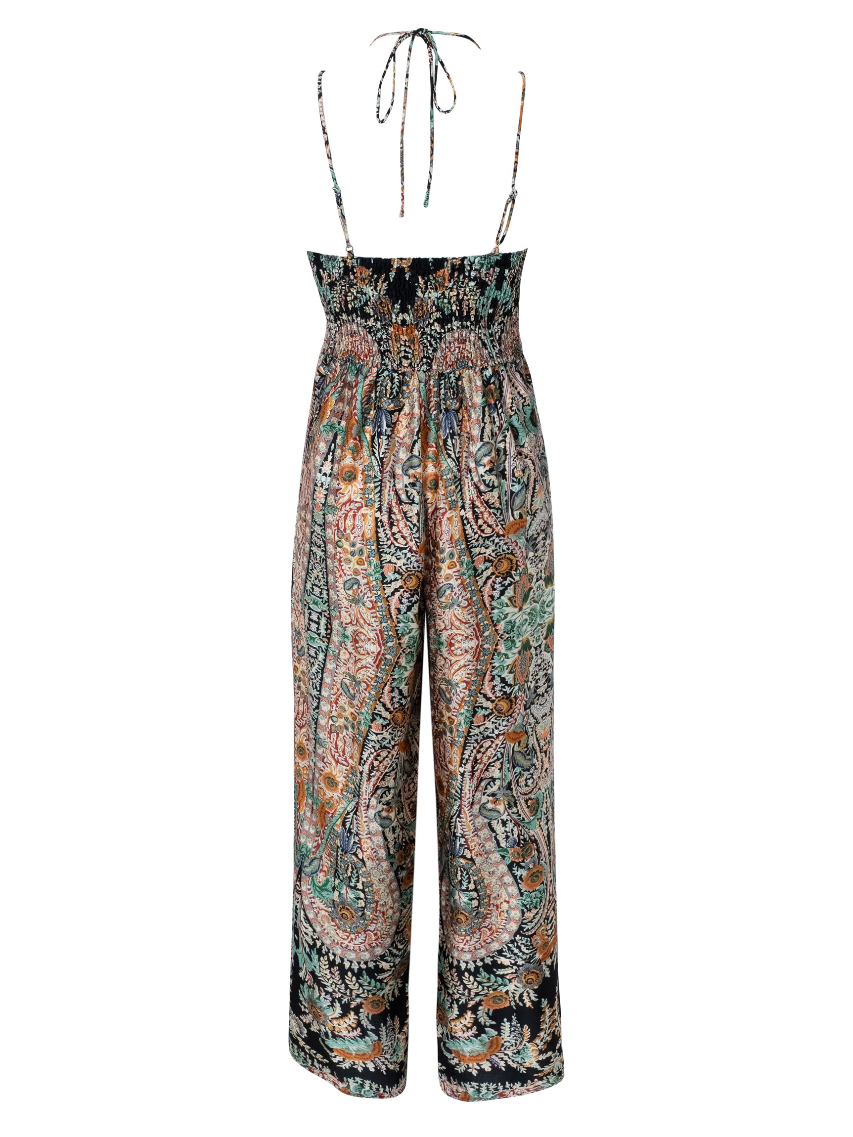 אוברול שחור סאטן יסמין