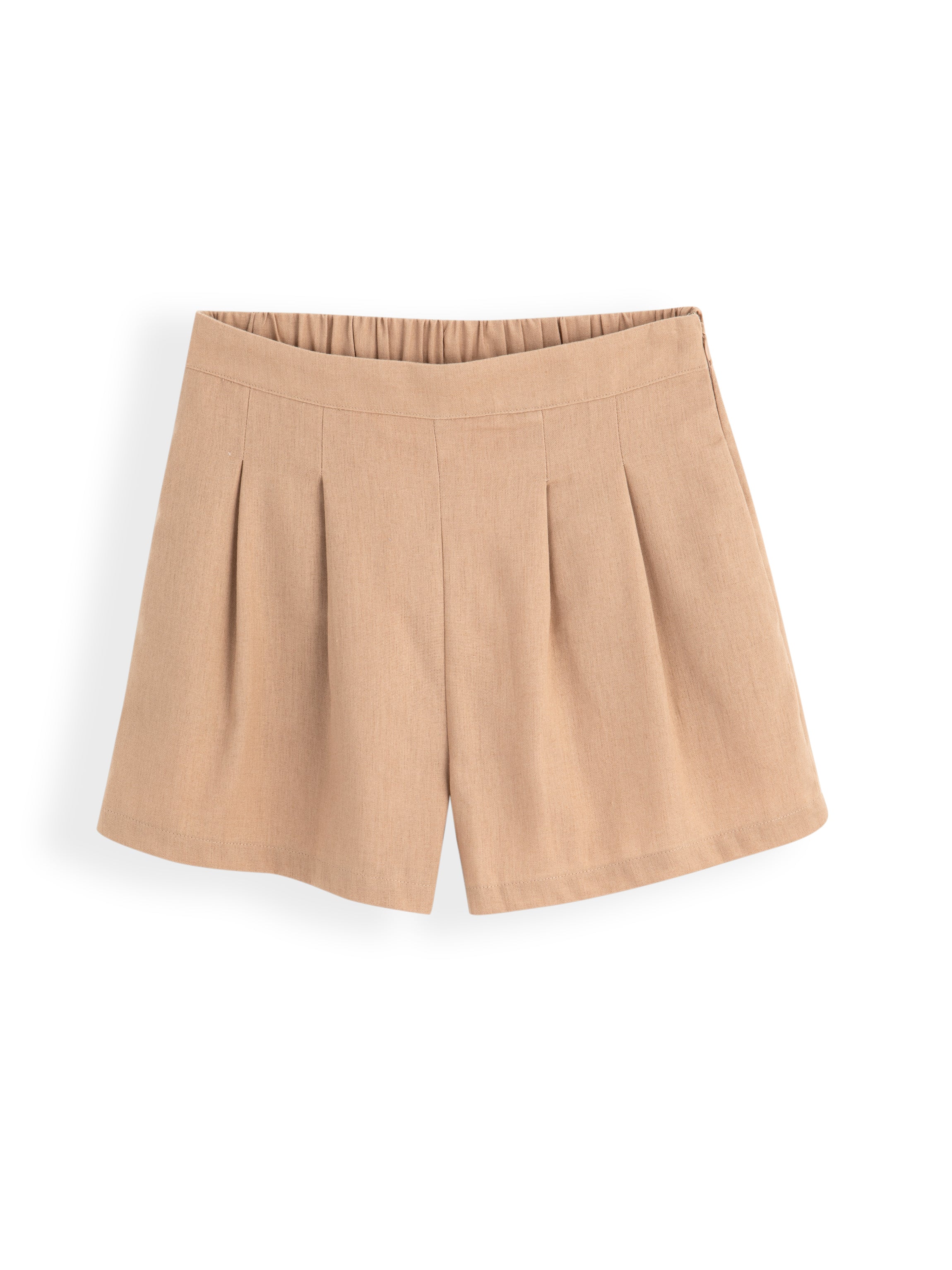 שורט פשתן מחוייט