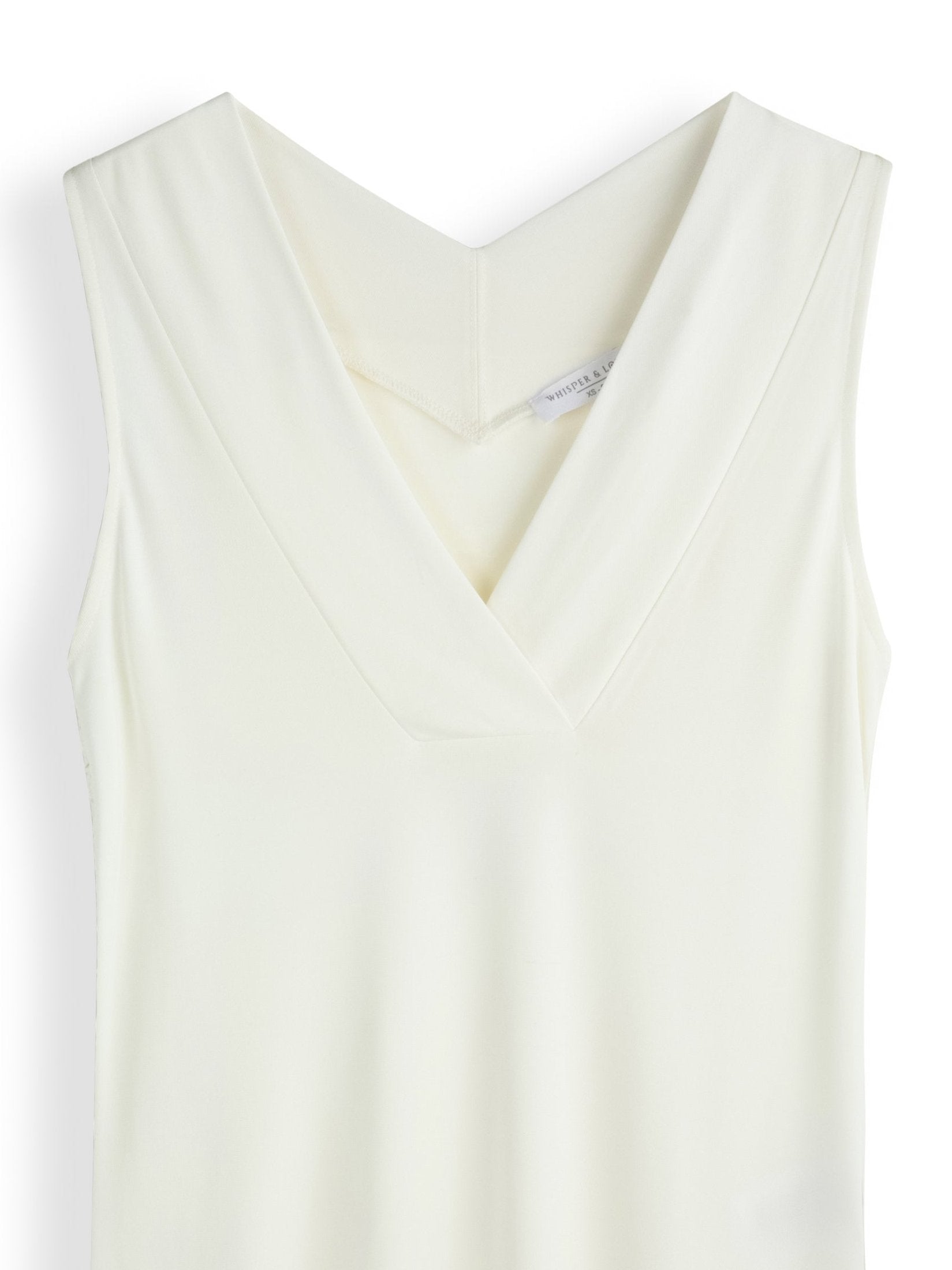 טופ אלגנטי ללא שרוול