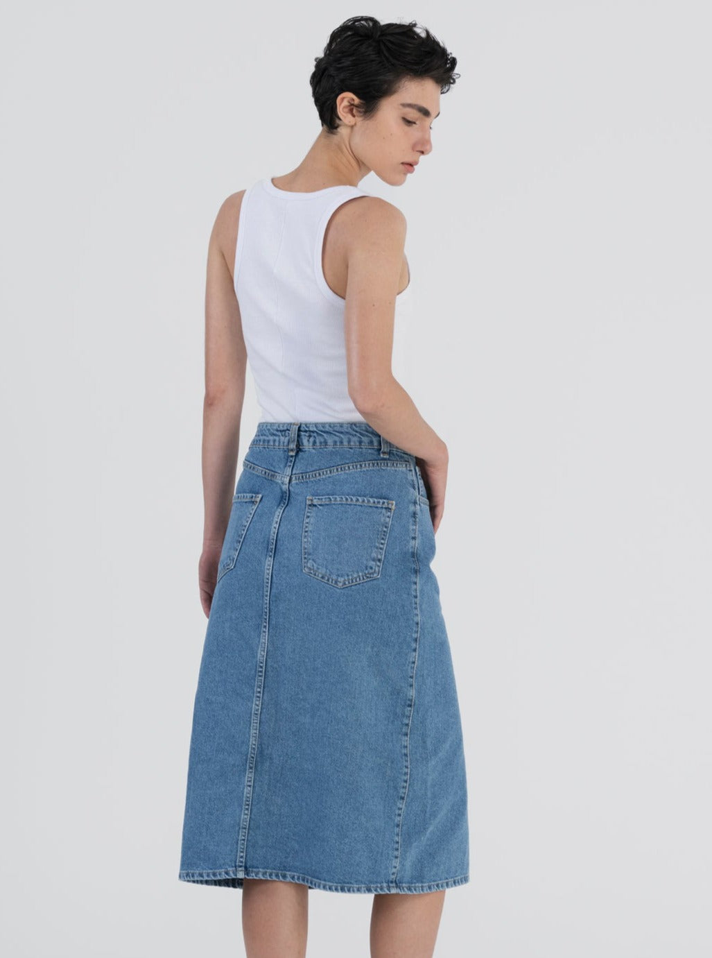 חצאית מידי ג'ינס אטלנטה