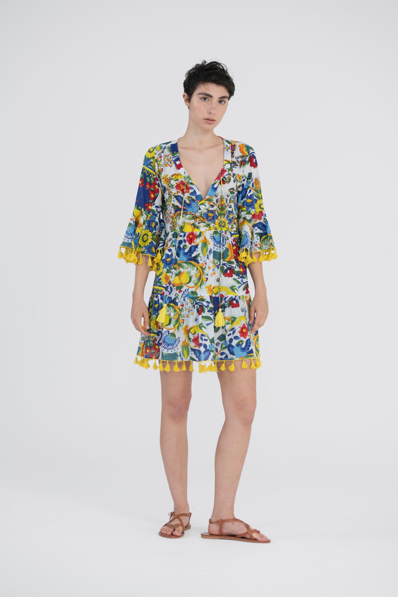 שמלת כותנה סורנטו