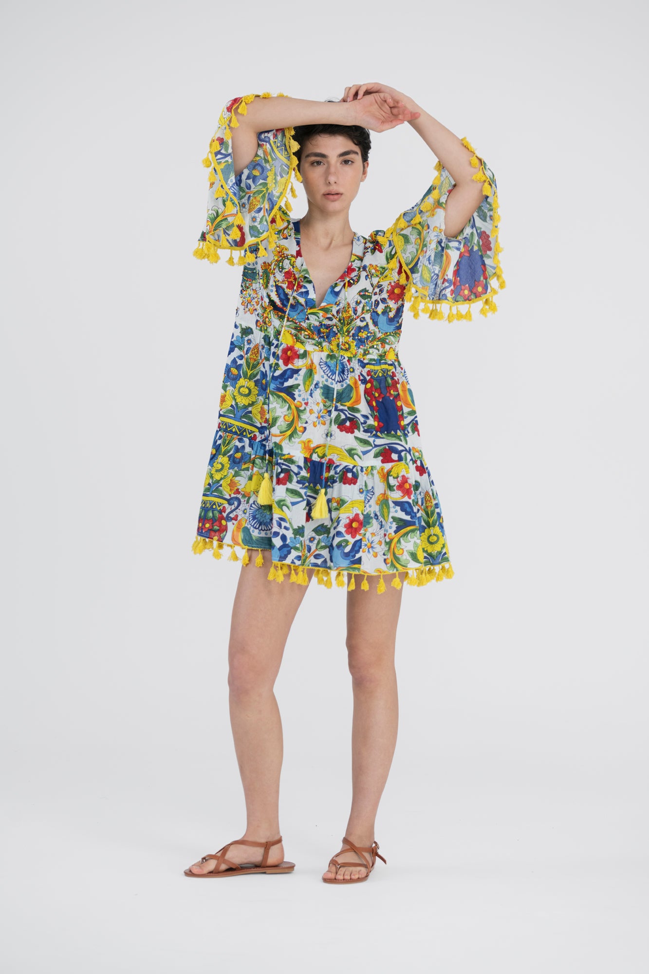 שמלת כותנה סורנטו