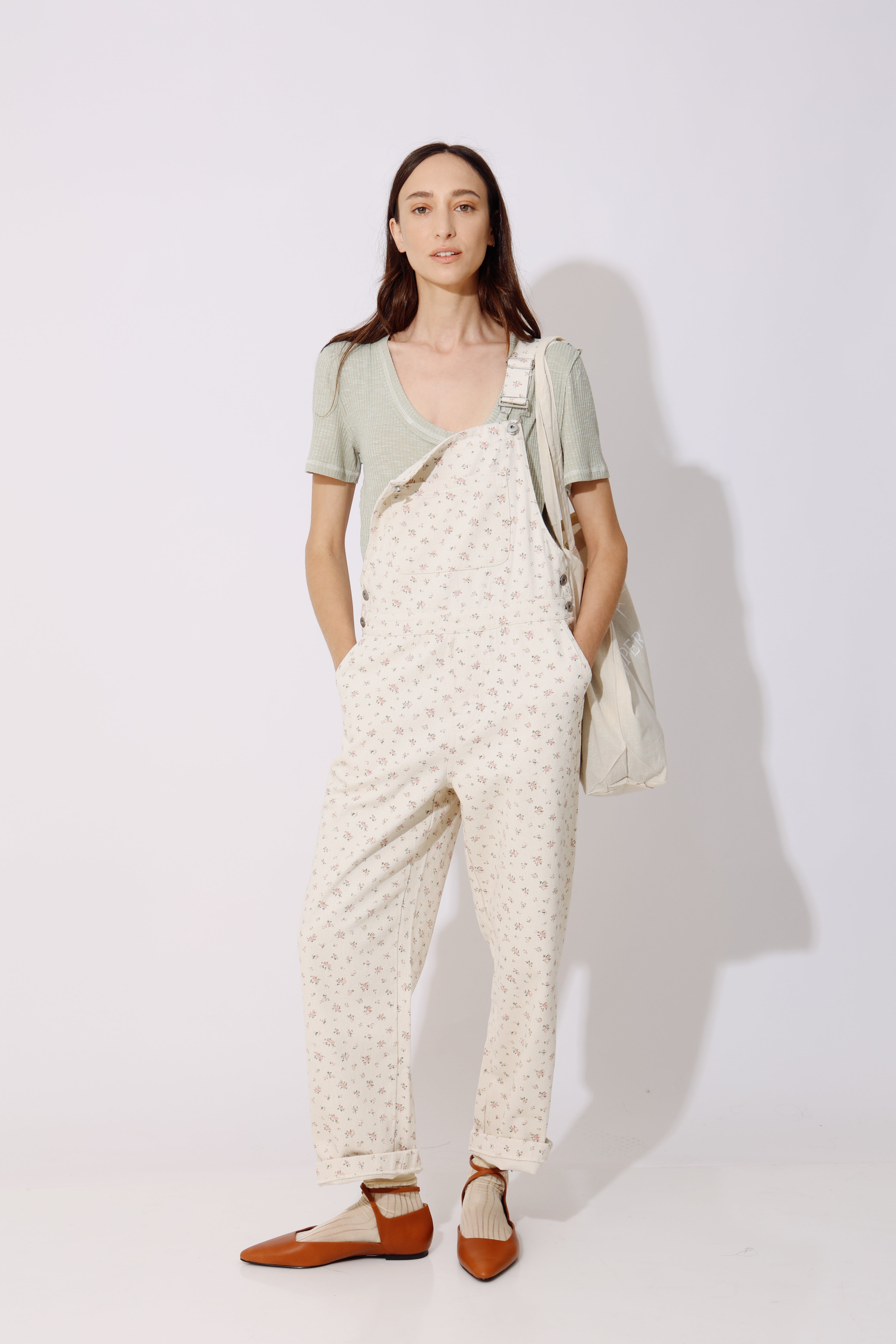 Dust & Roses — Vintage Floral Jumpsuit | PINK
