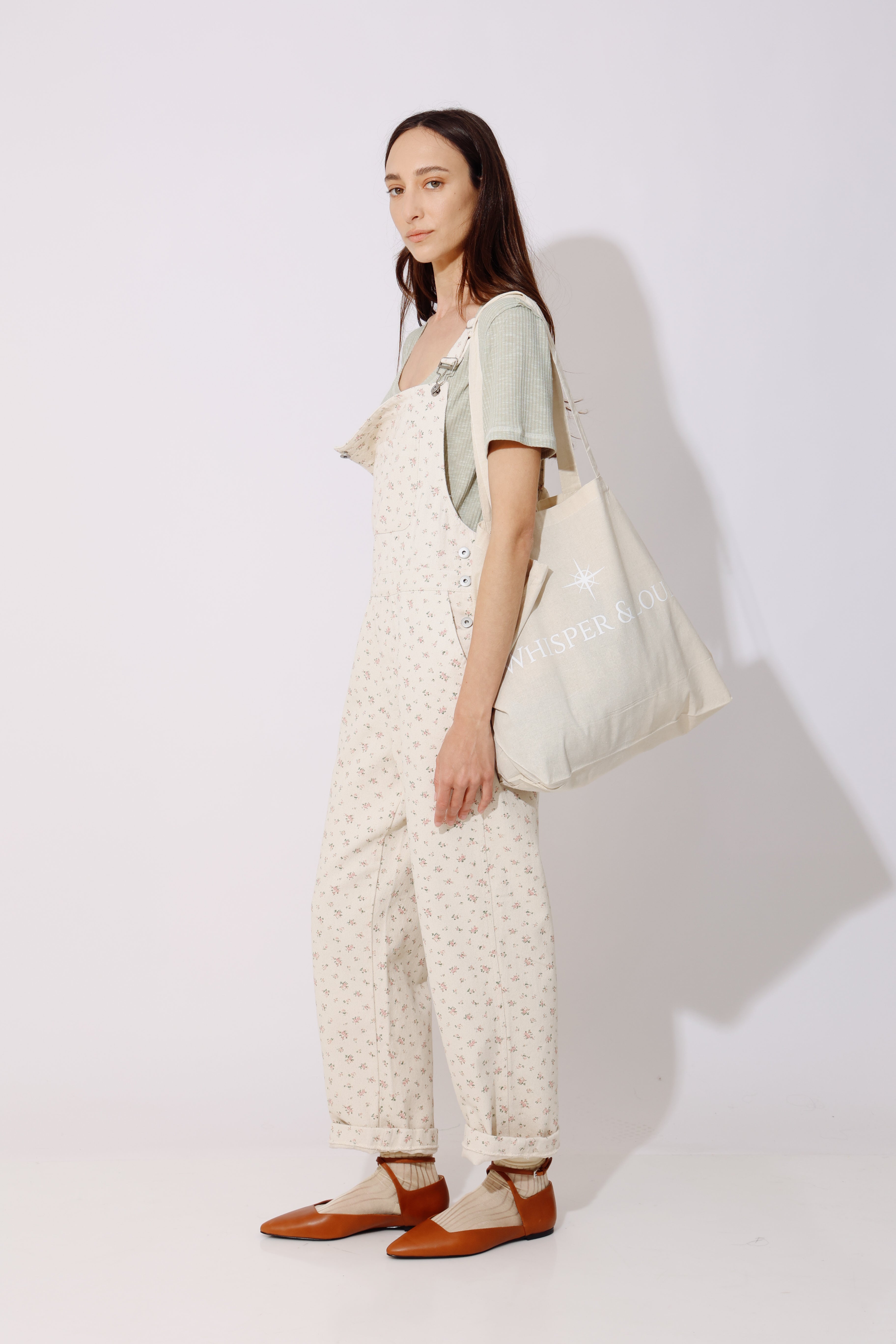 Dust & Roses — Vintage Floral Jumpsuit | PINK