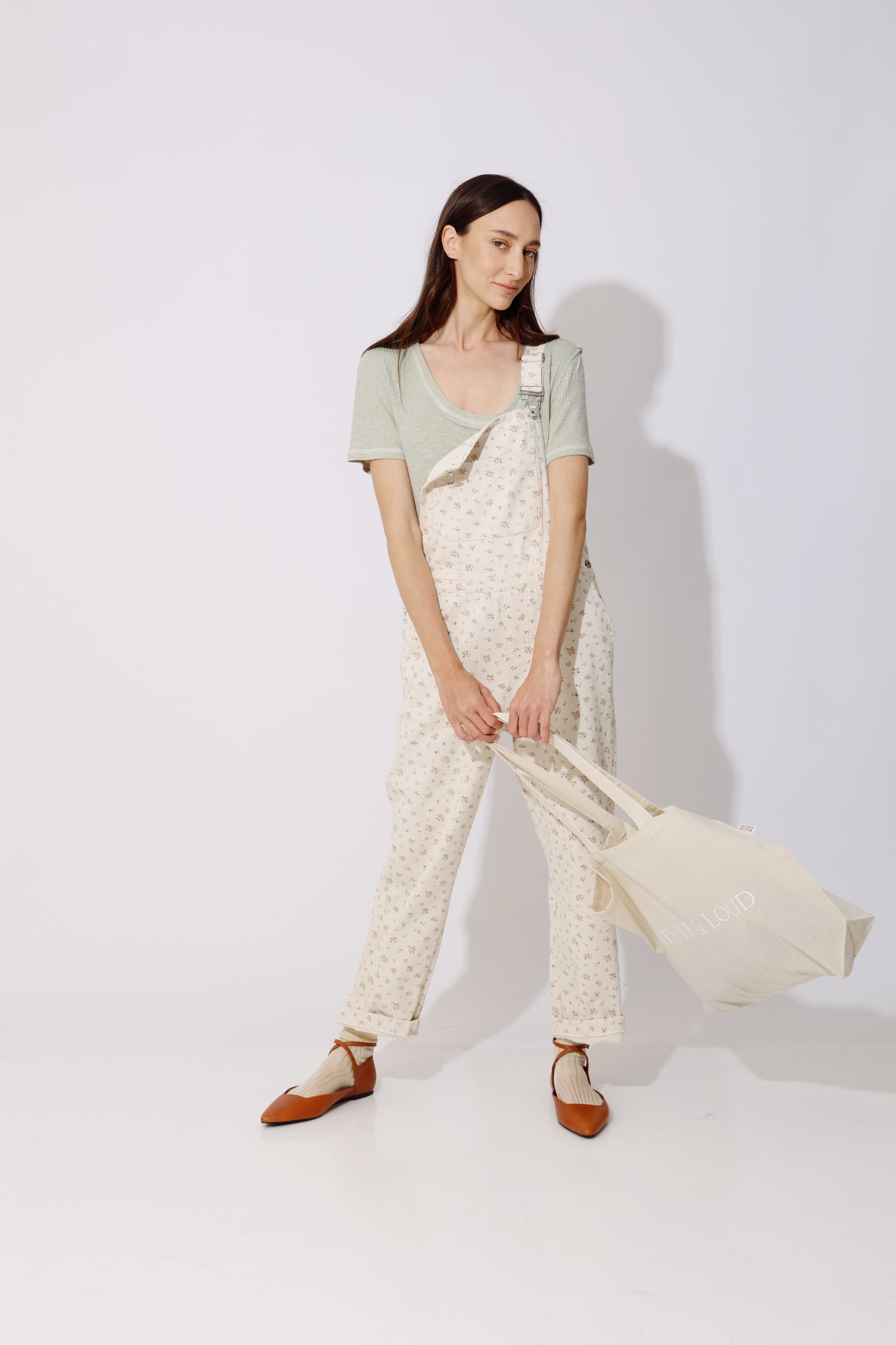 Dust & Roses — Vintage Floral Jumpsuit | PINK