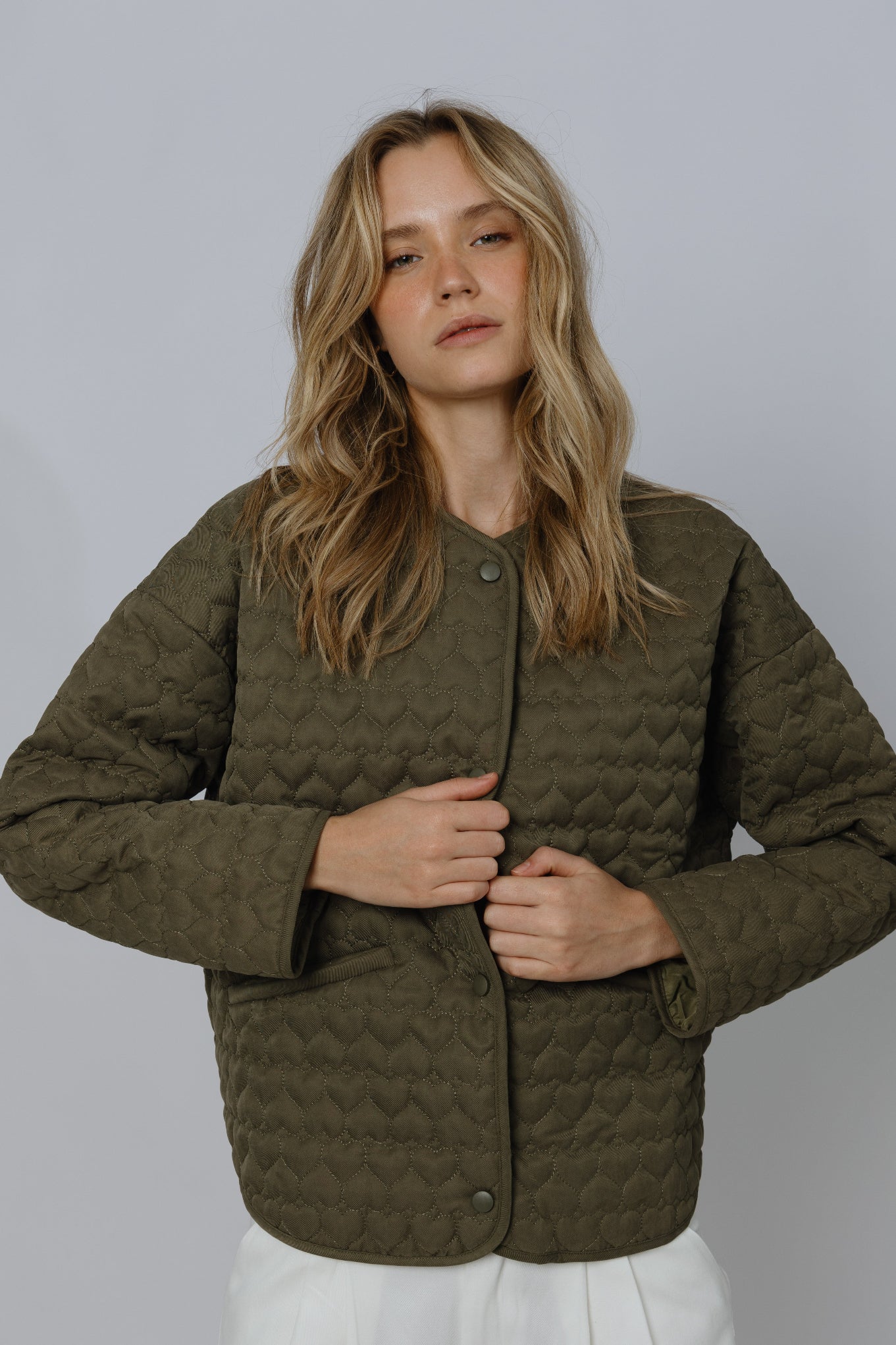 ז'קט קווילט לבבות