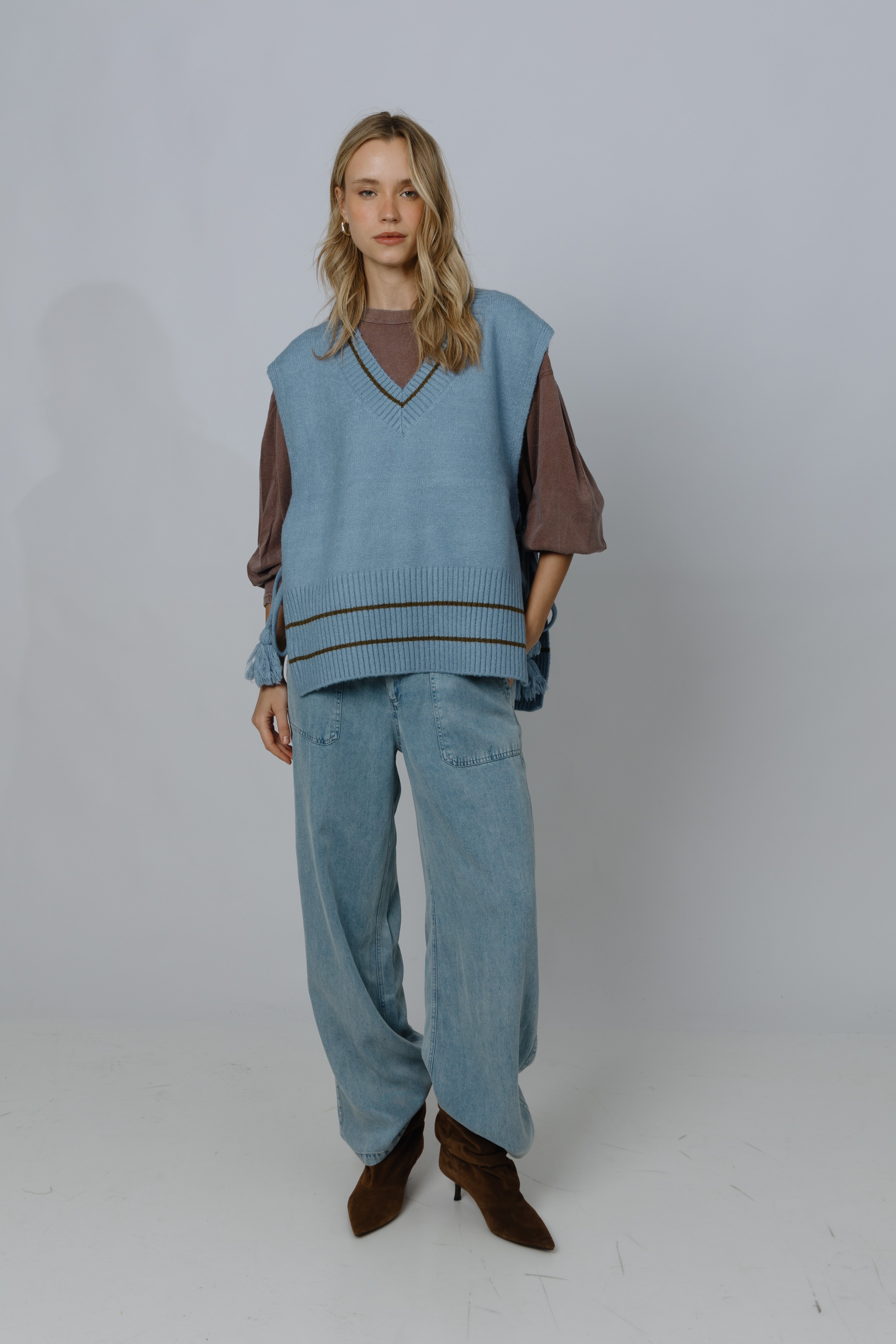 אפודת סריג קלואי