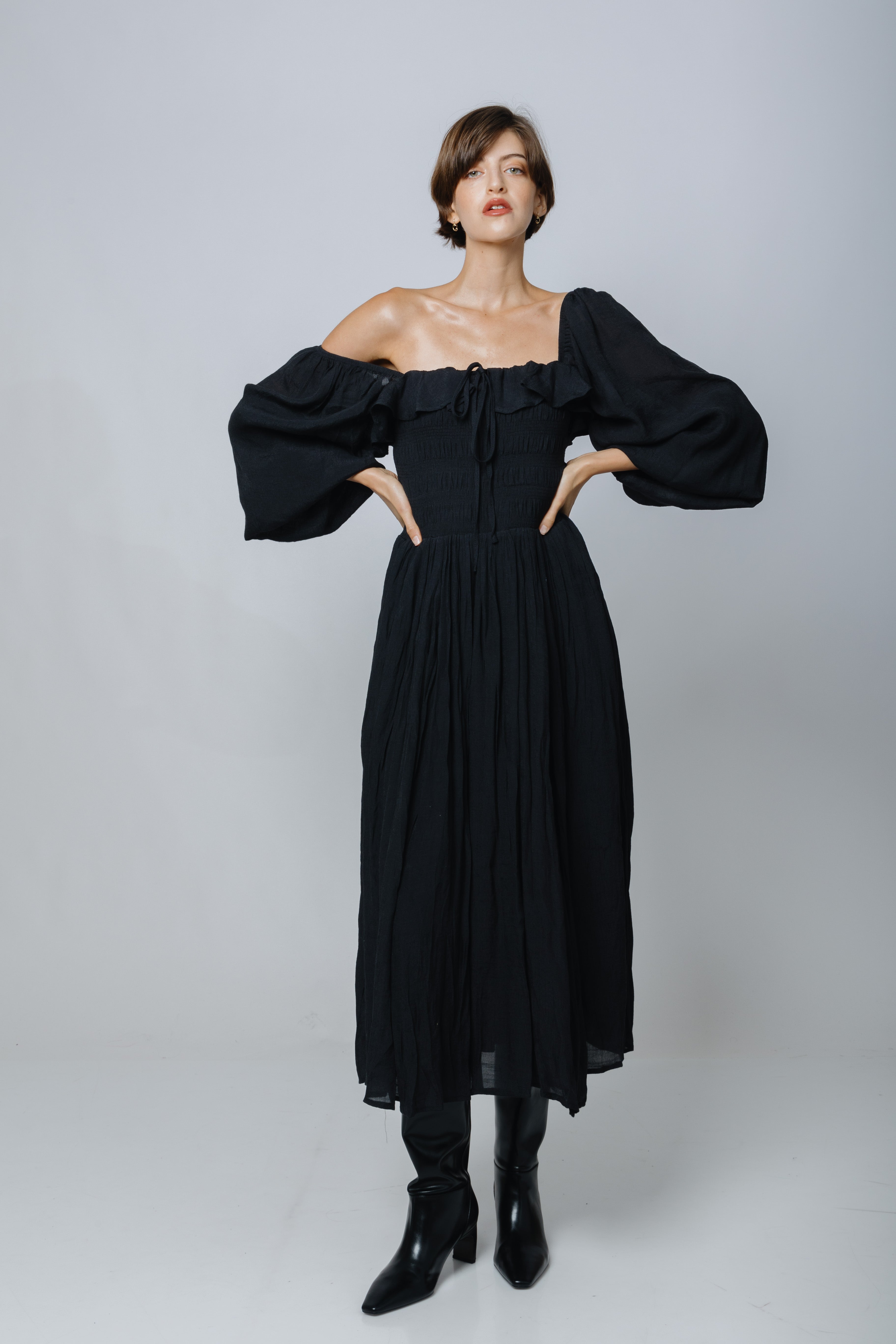 שמלת פיראטים שחורה