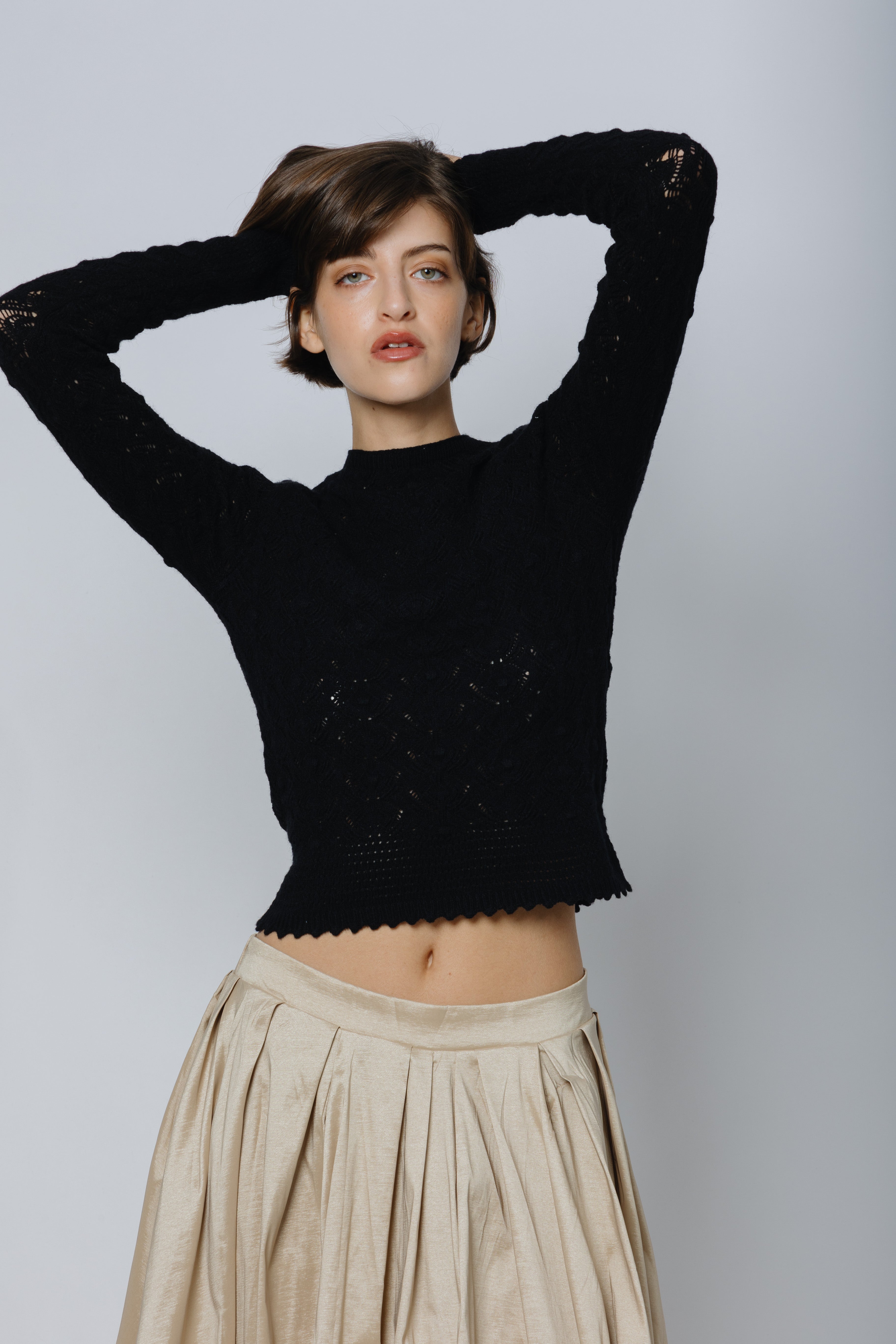 סריג פויינטל צרפתי