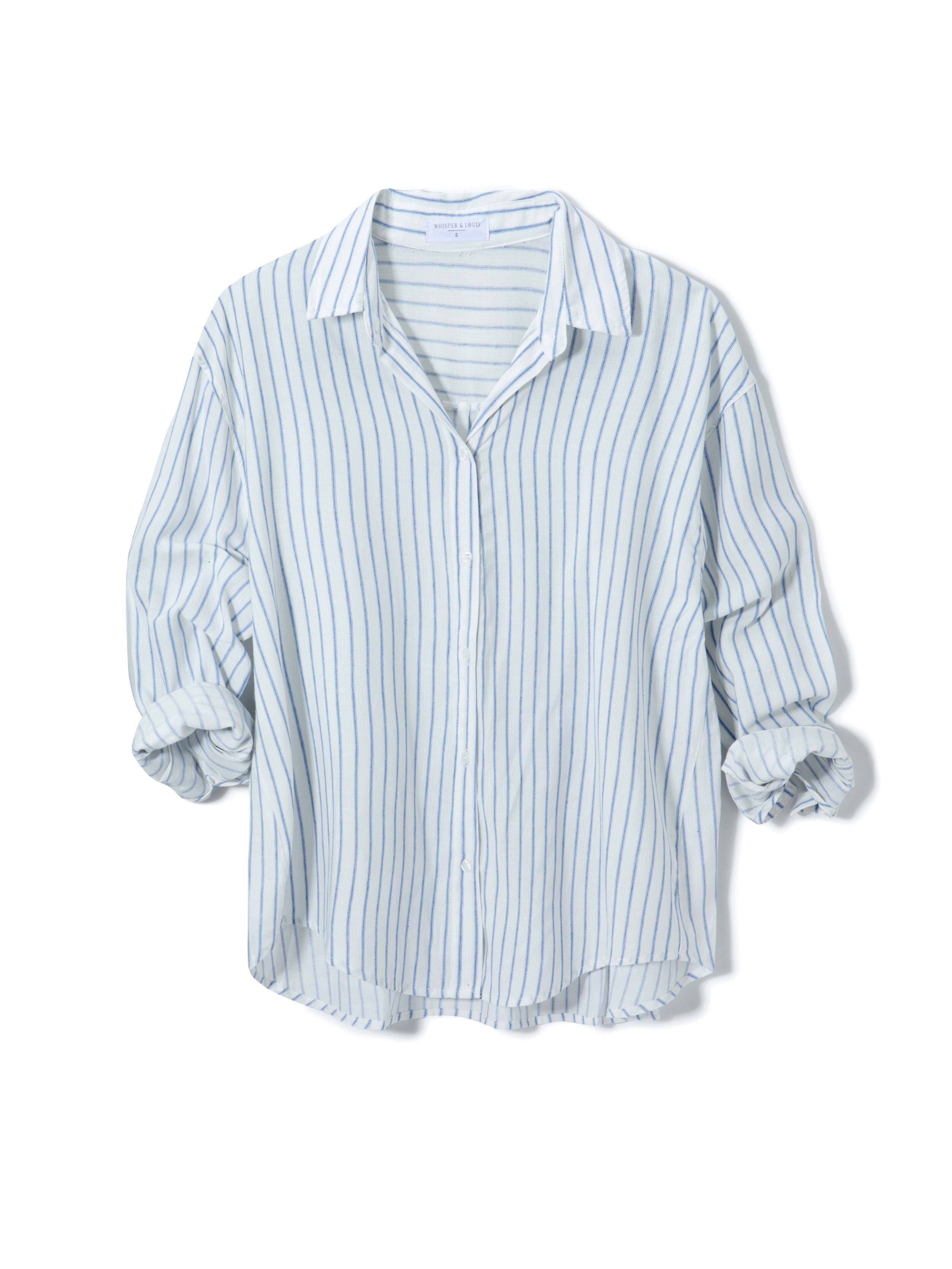 חולצה מכופתרת פסים | Striped Button-Down Shirt