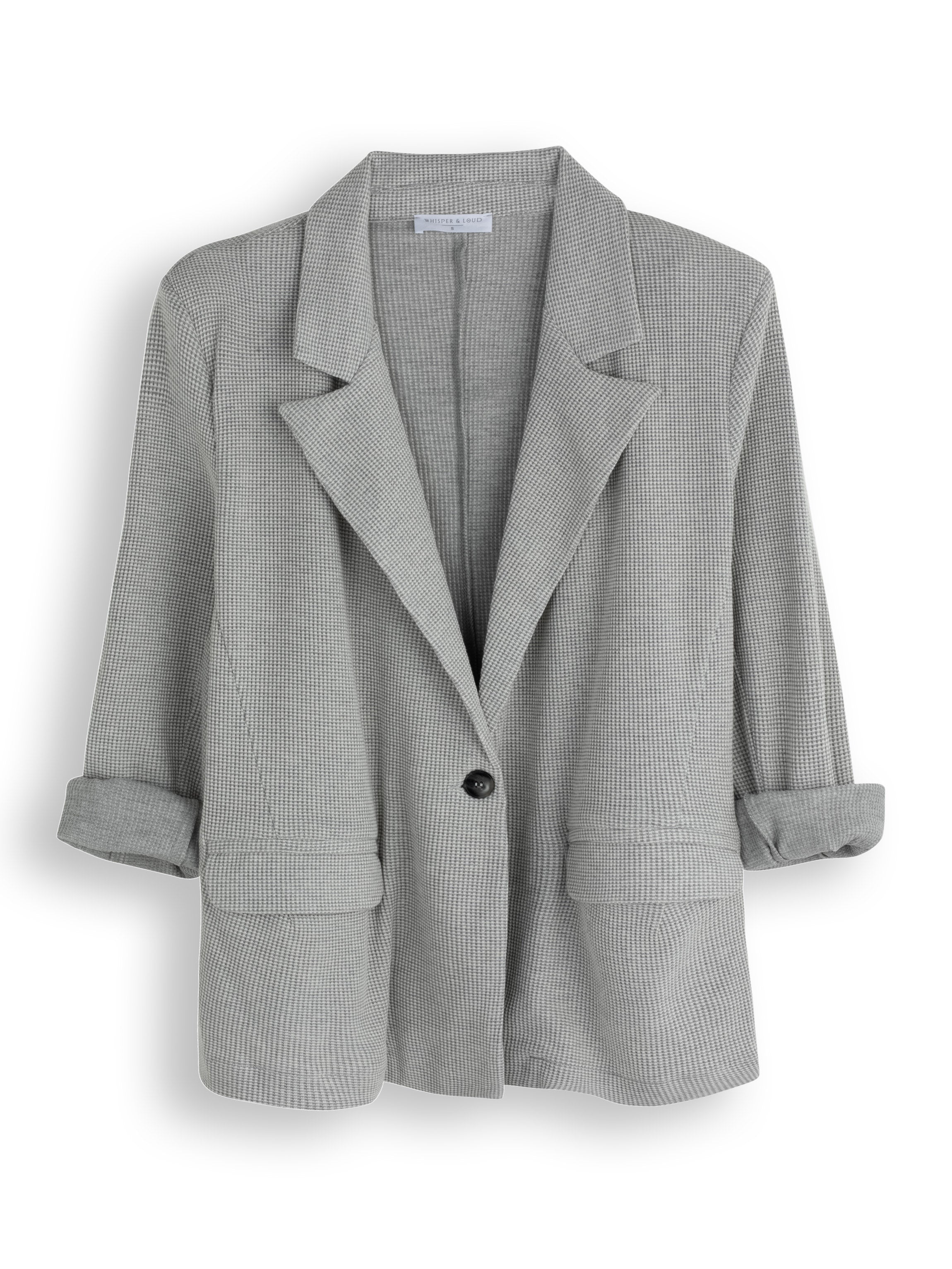 בלייזר ופל כותנה אמה